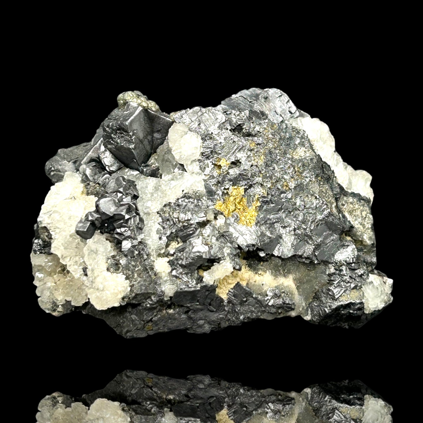 Galena, Pyrite, Quartz - Bad Grund, Harz mts.