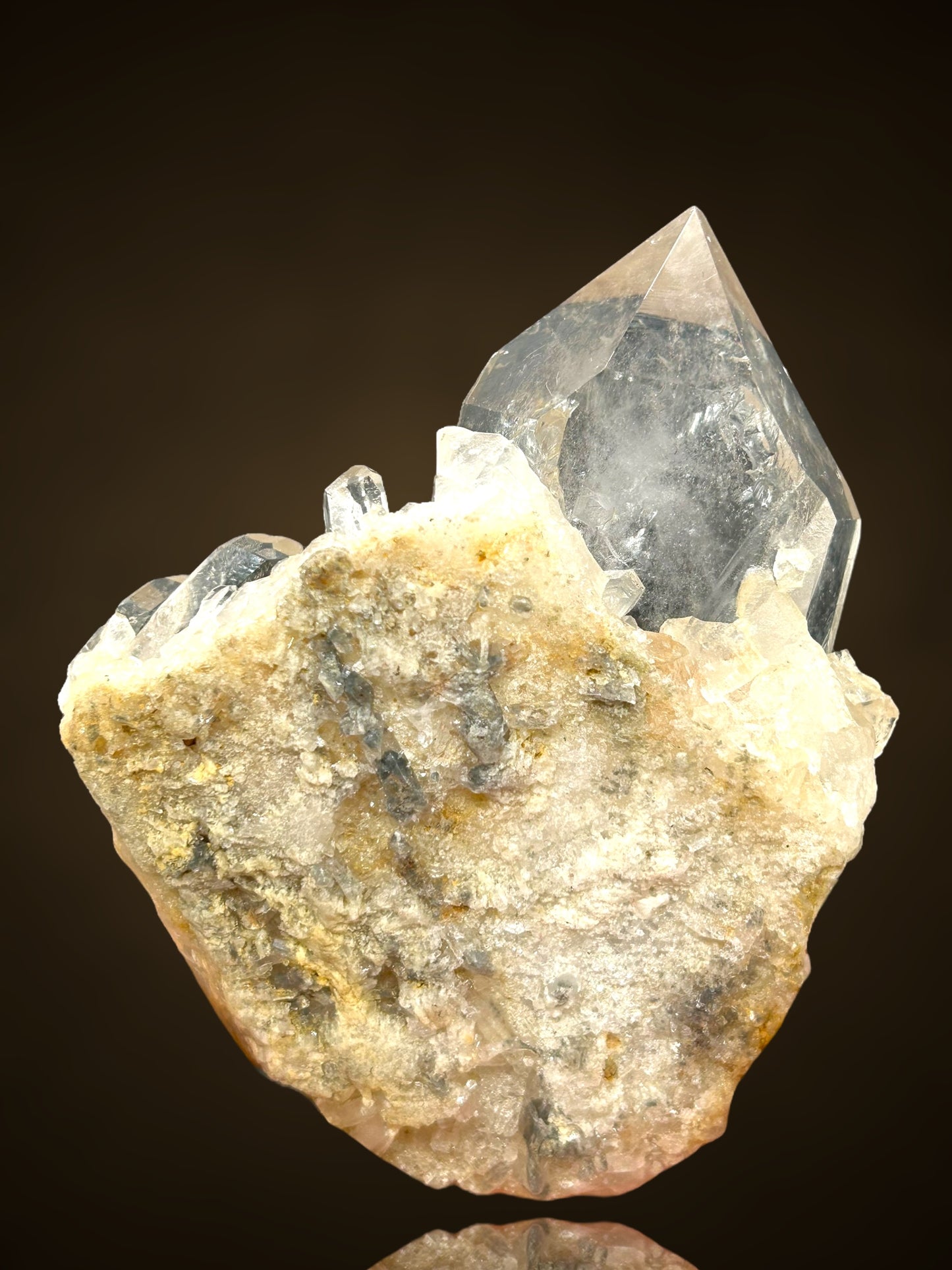 Quartz/Bergkristall - Diamantina, Brazil/Brasilien