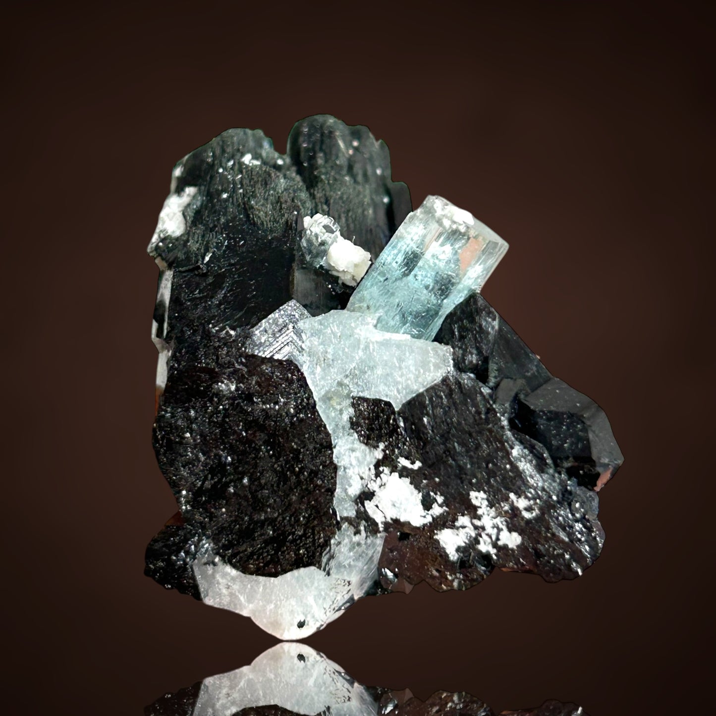 Aquamarin/e, Schorl Turmalin/e - Erongo, Namibia