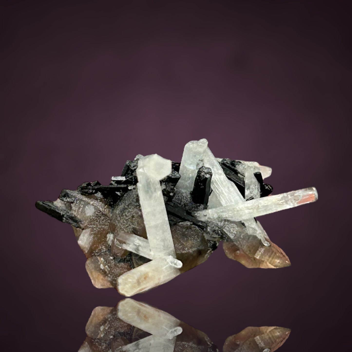 Aquamarin/e, Rauchquarz/Smokeyquartz - Erongo, Namibia
