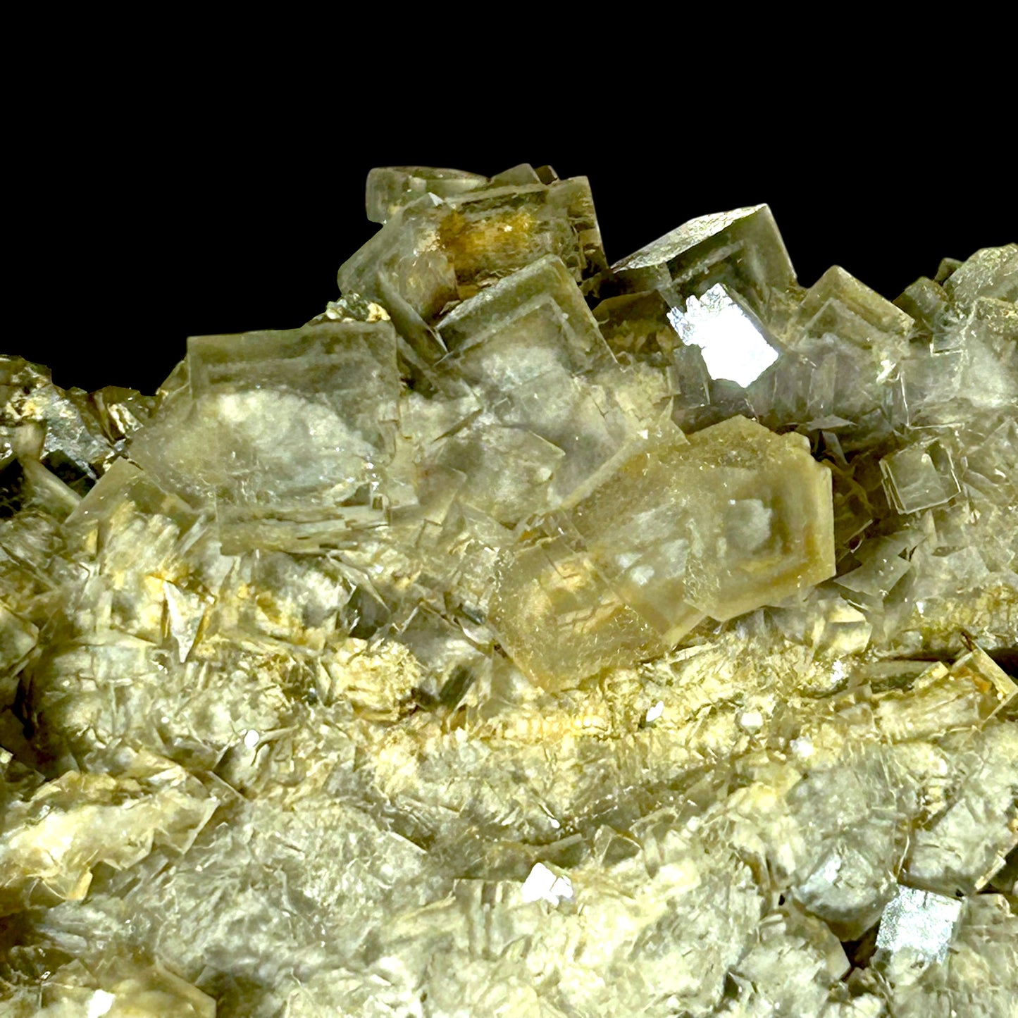 Fluorite - South slope, Weisseck, Alps
