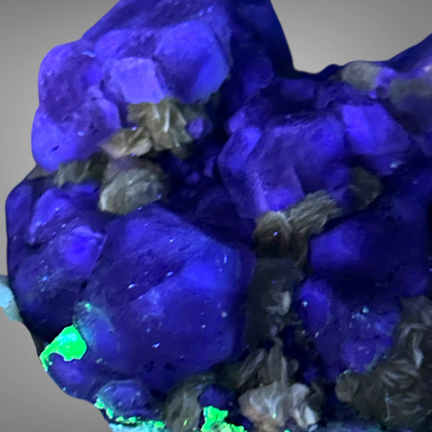 Fluorite, Zinnwaldite, Hyalite - Erongo, Namibia