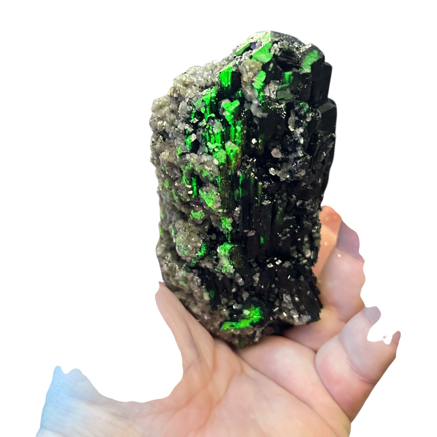 Tourmaline, Hyalite, Lepidolite - Erongo, Namibia