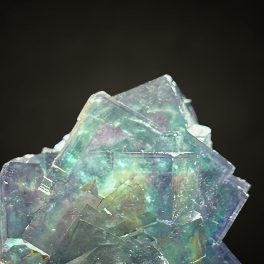 Phantom fluorite - Okorusu, Namibia