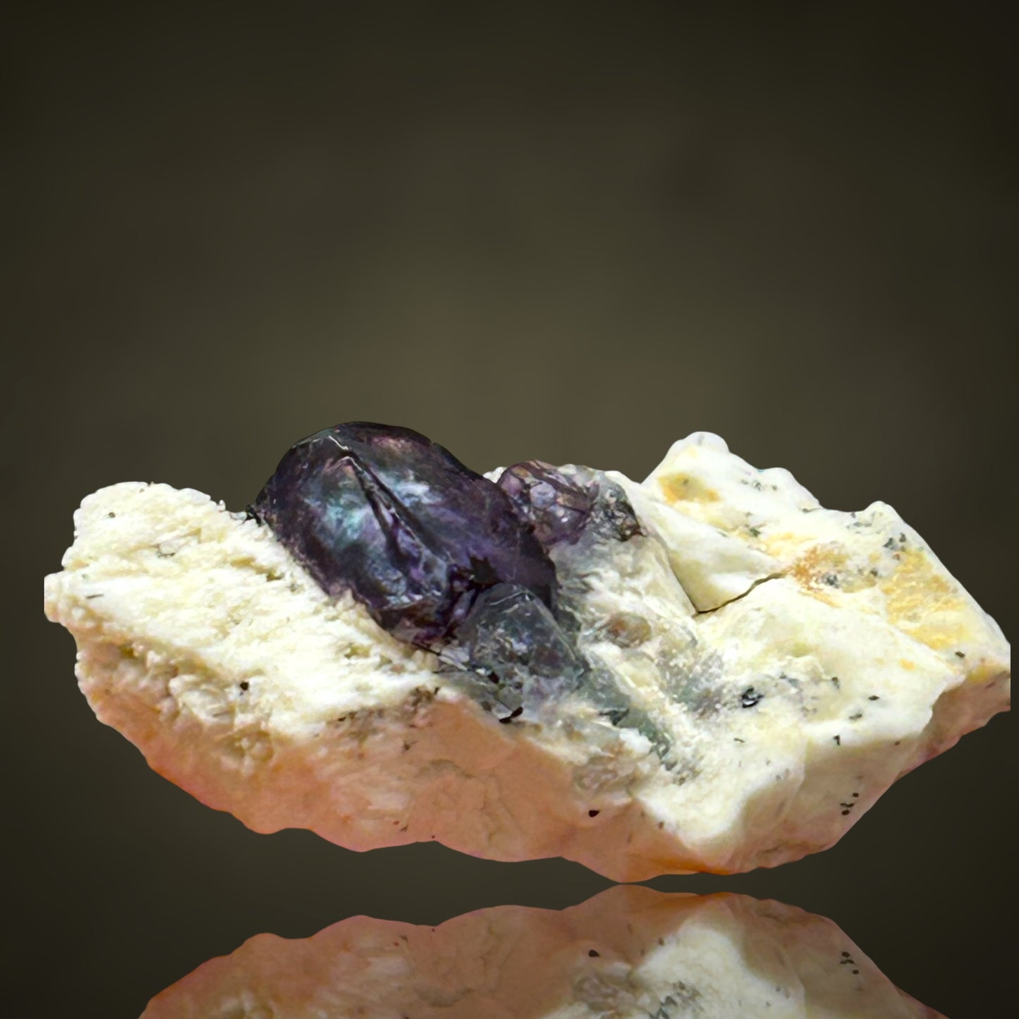Fluorite, Feldspar - Erongo, Namibia