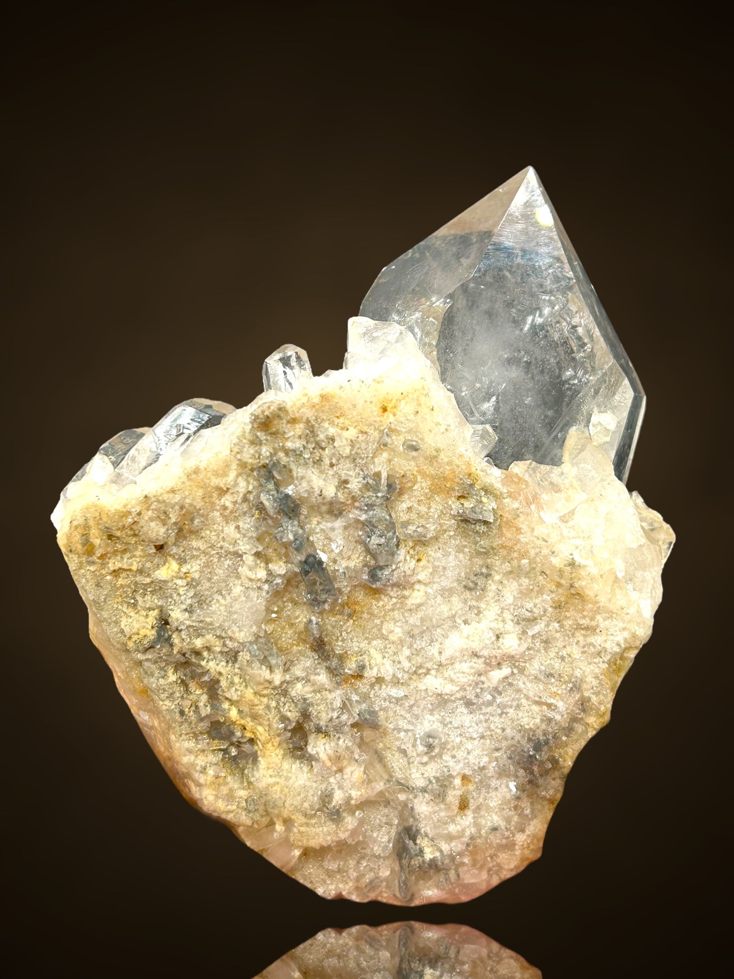 Quartz/Bergkristall - Diamantina, Brazil/Brasilien