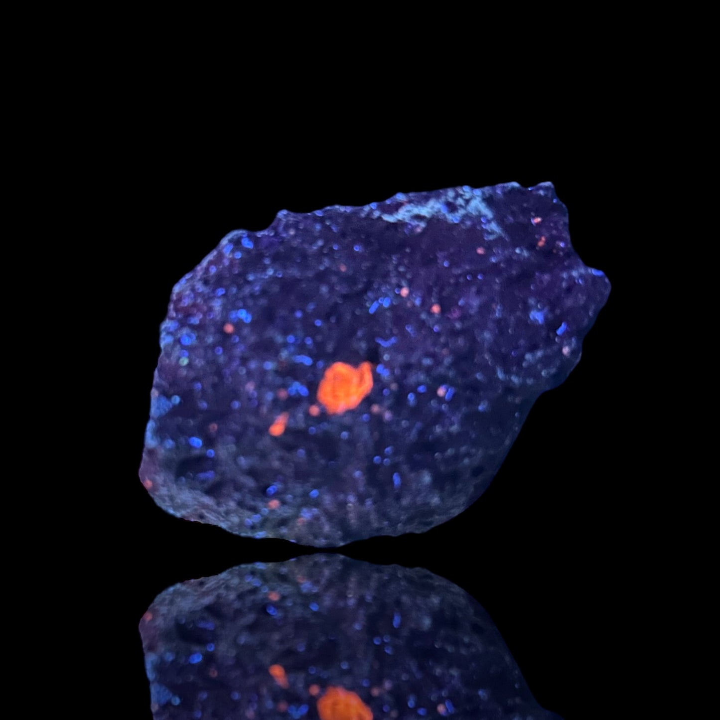 Hauyn/e in volcanic matrix - Eifel, Germany