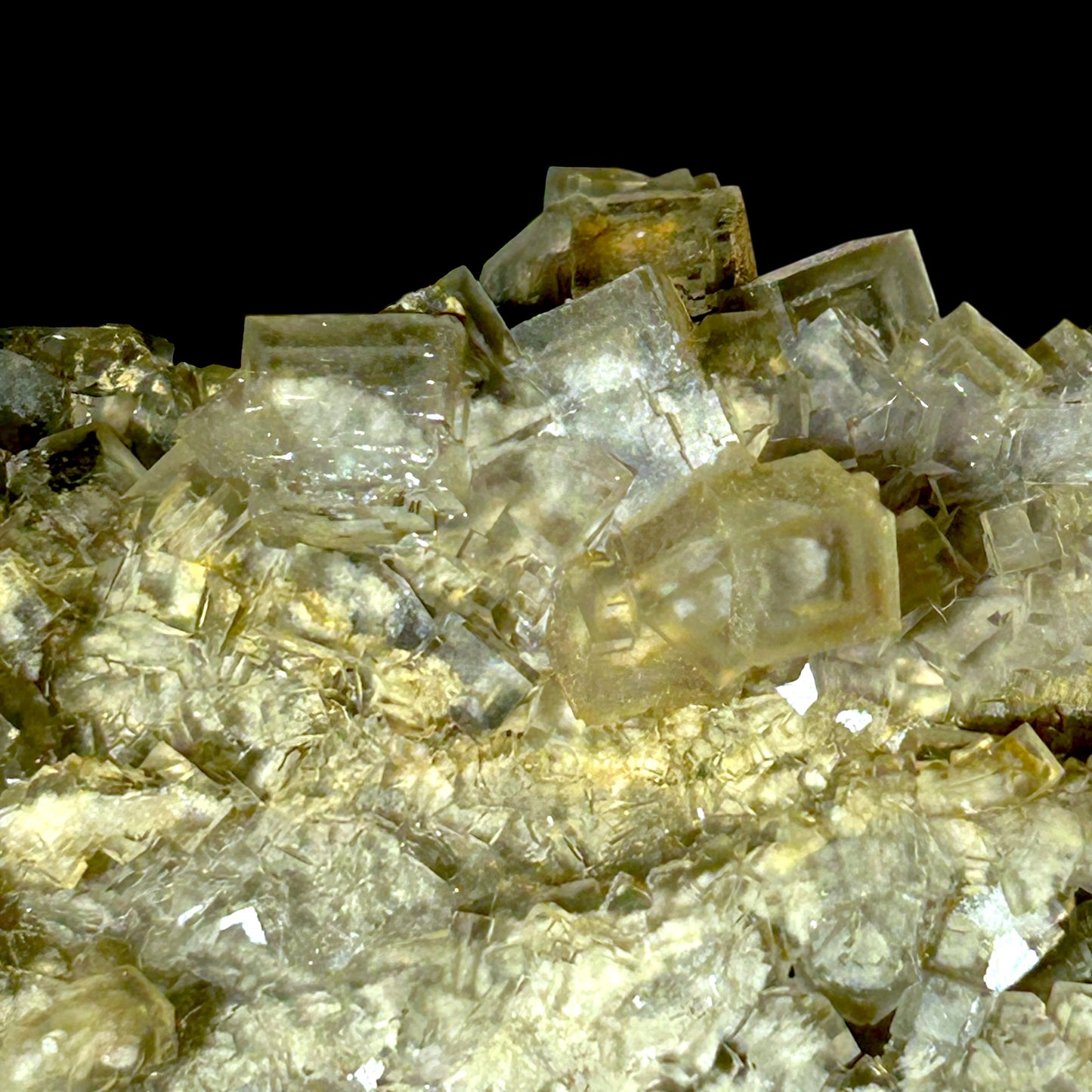 Fluorite - South slope, Weisseck, Alps