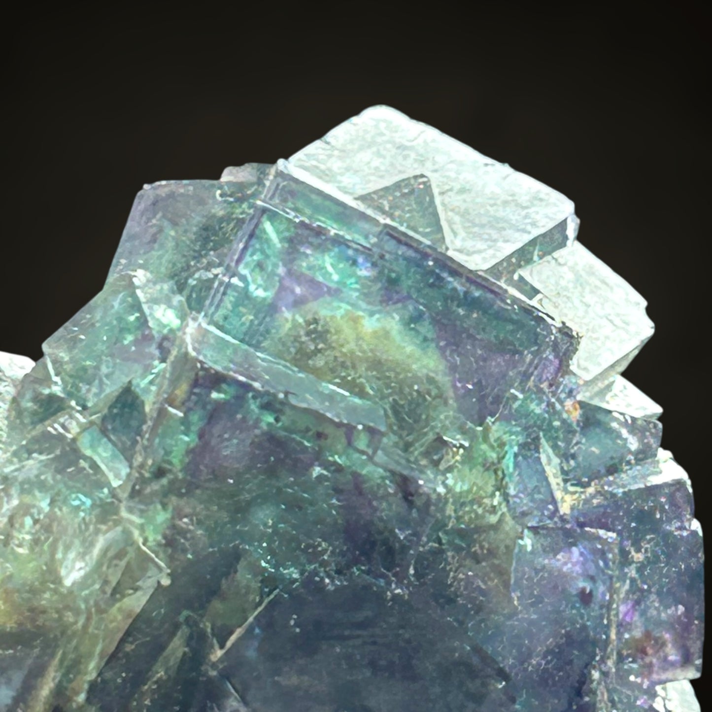 Phantom fluorite - Okorusu, Namibia