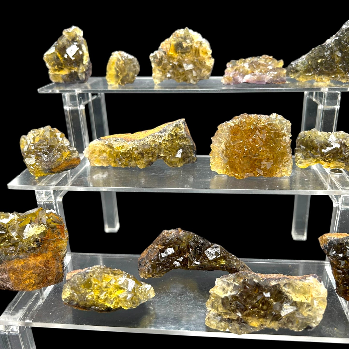 14x Fluorite - Okorusu, Namibia