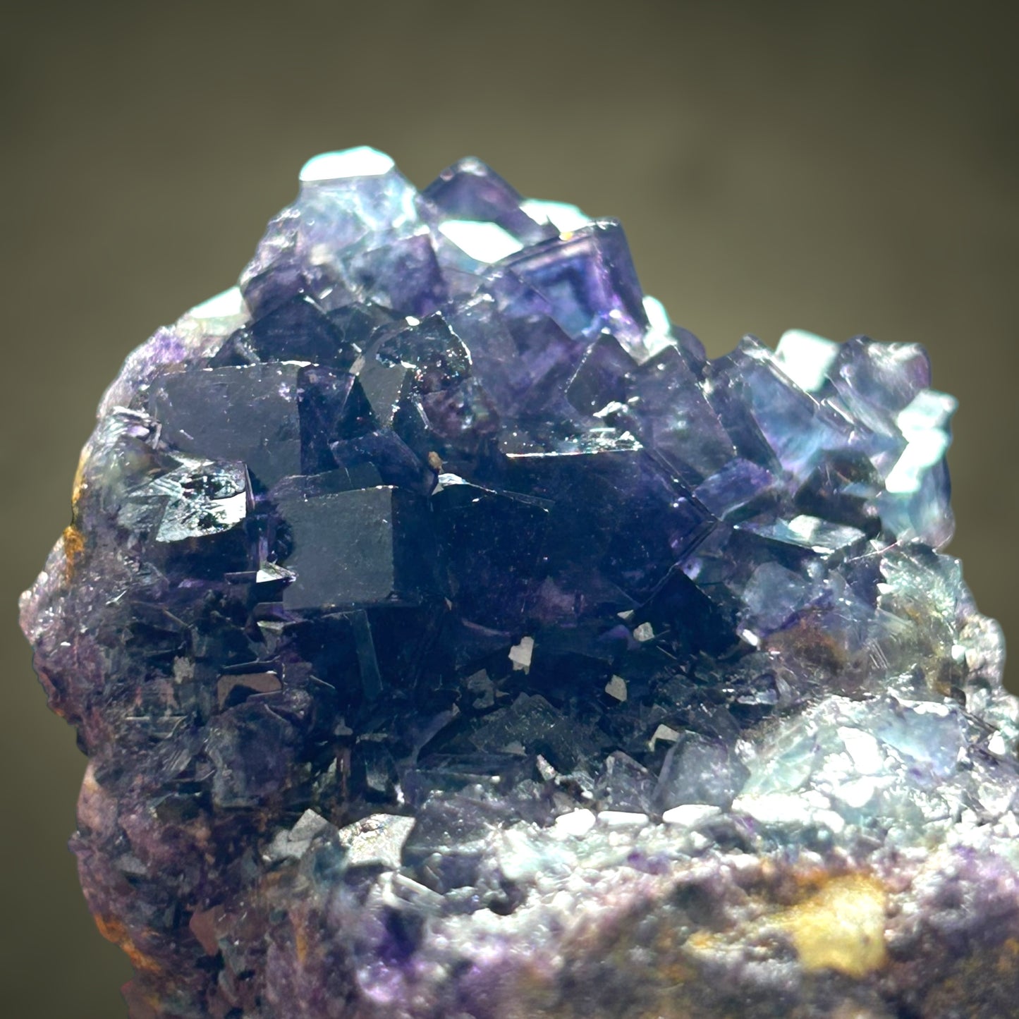 Phantomfluorite - Okorusu, Namibia