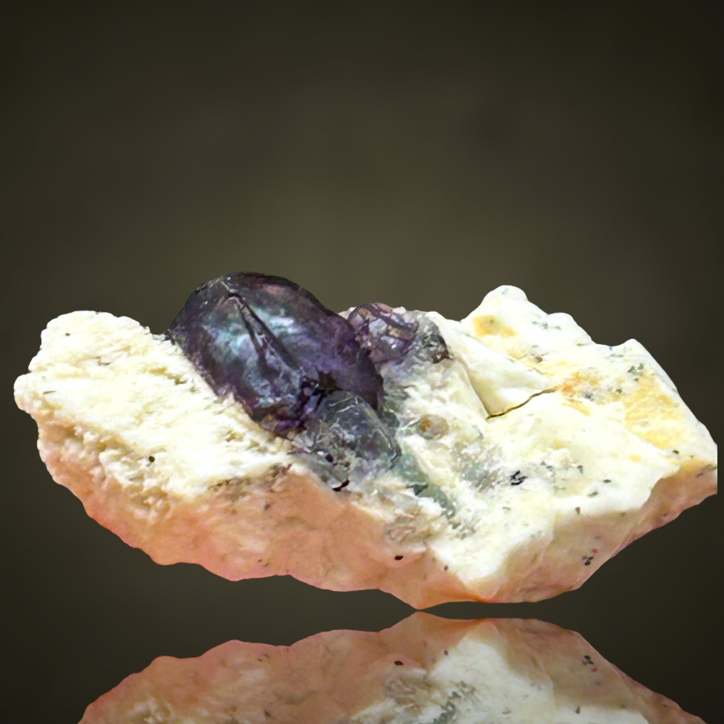 Fluorite, Feldspar - Erongo, Namibia