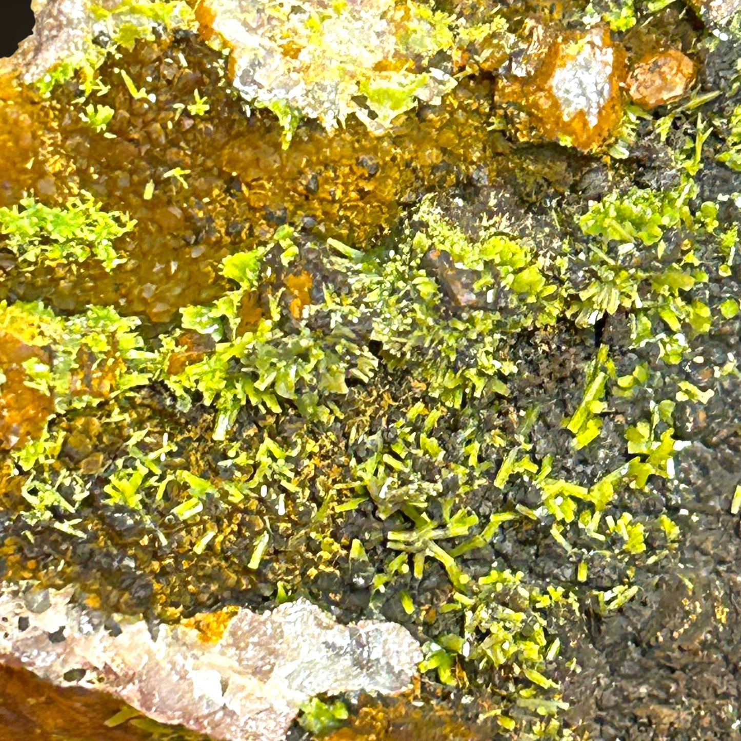 Pyromorphit - Grube Katzenpfad, Rheinland-Pfalz, Deutschland