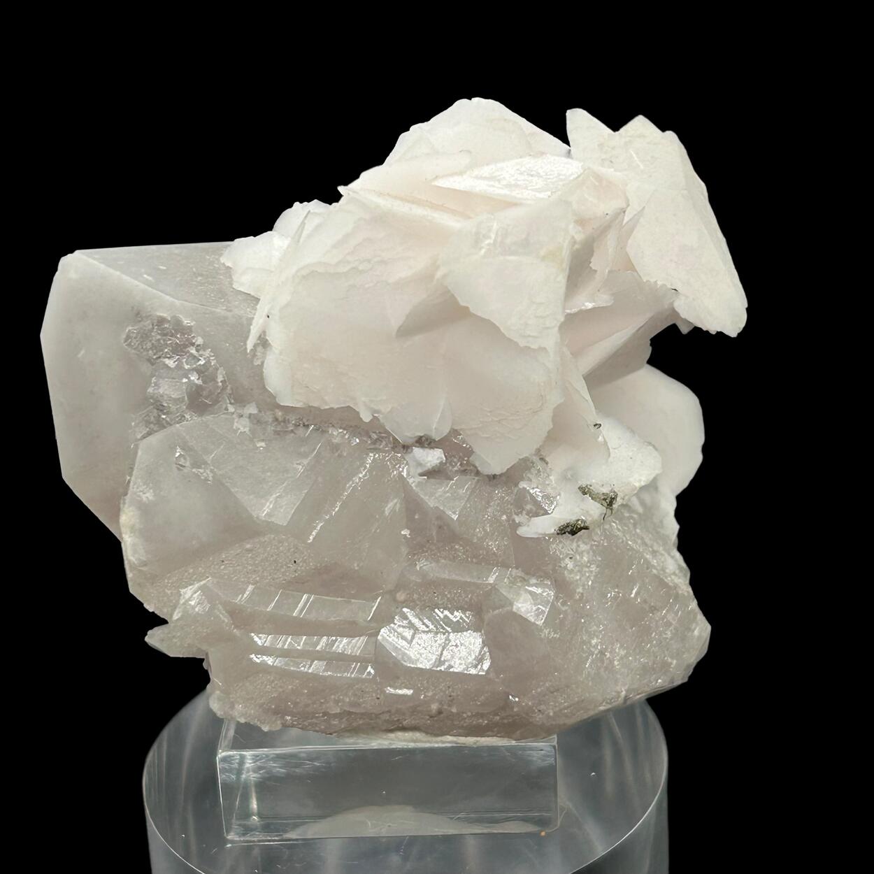 Manganoan Calcite & Fluorite & Quartz - Huanggang Mines, China