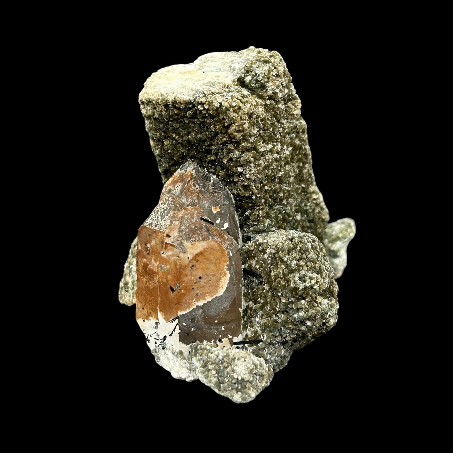 Aquamarine, Epidote, Microcline, Schorl, Quartz - Erongo