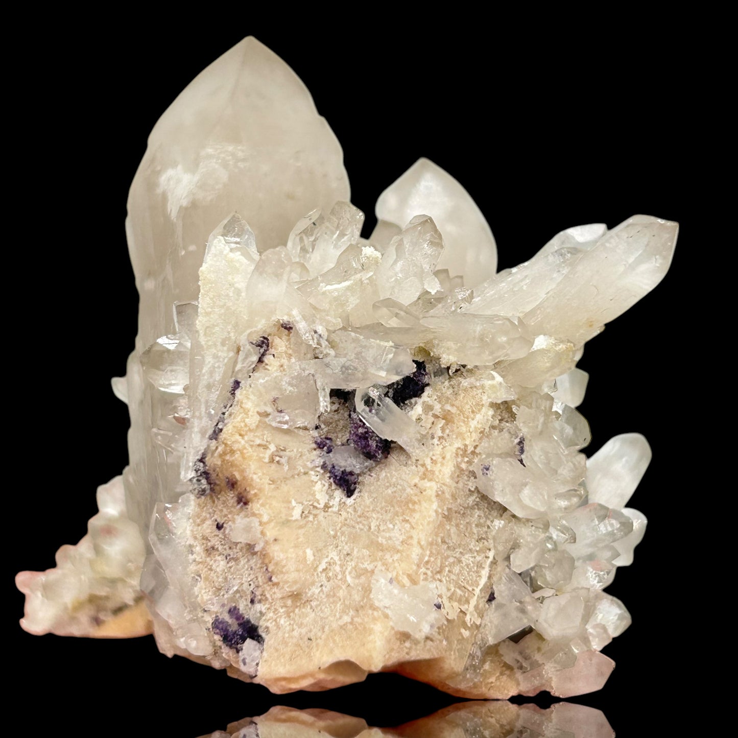 Quartz, Fluorit/e - Erongo, Namibia