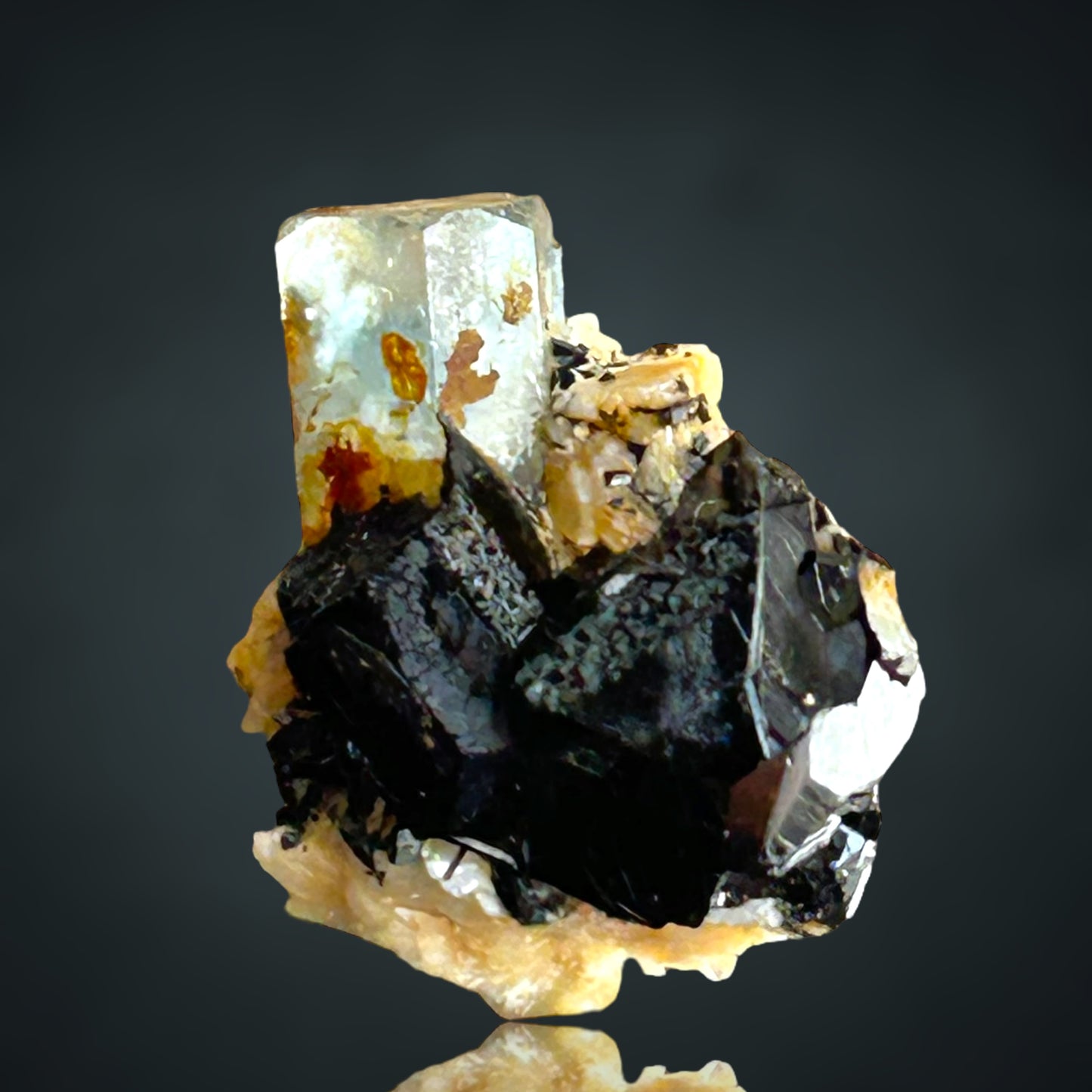 Aquamarin/e, Schorl Turmaline - Erongo, Namibia