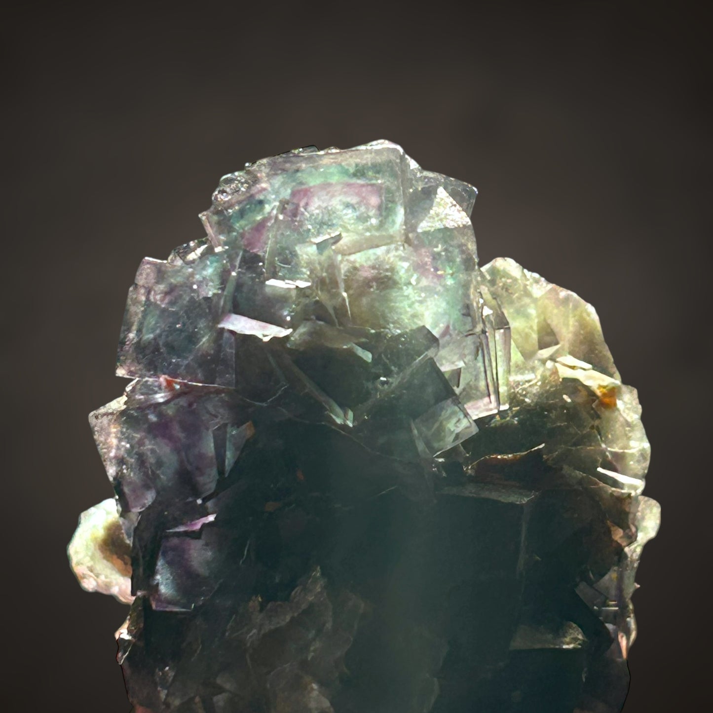 Phantom fluorite - Okorusu, Namibia