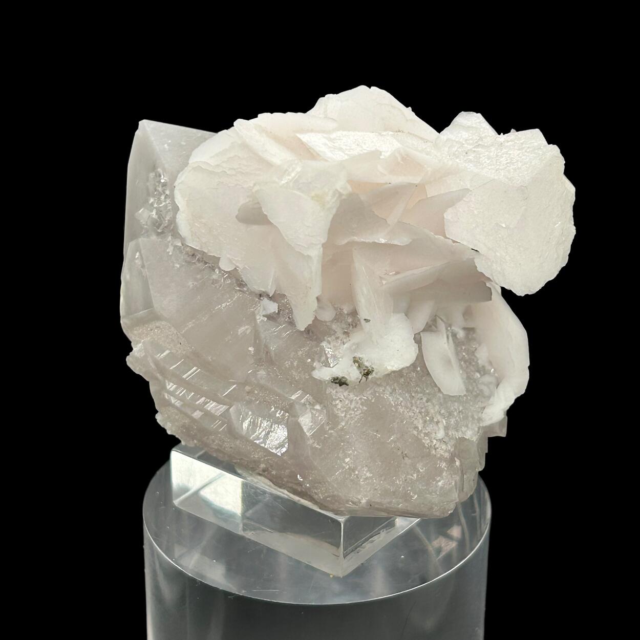 Manganoan Calcite & Fluorite & Quartz - Huanggang Mines, China