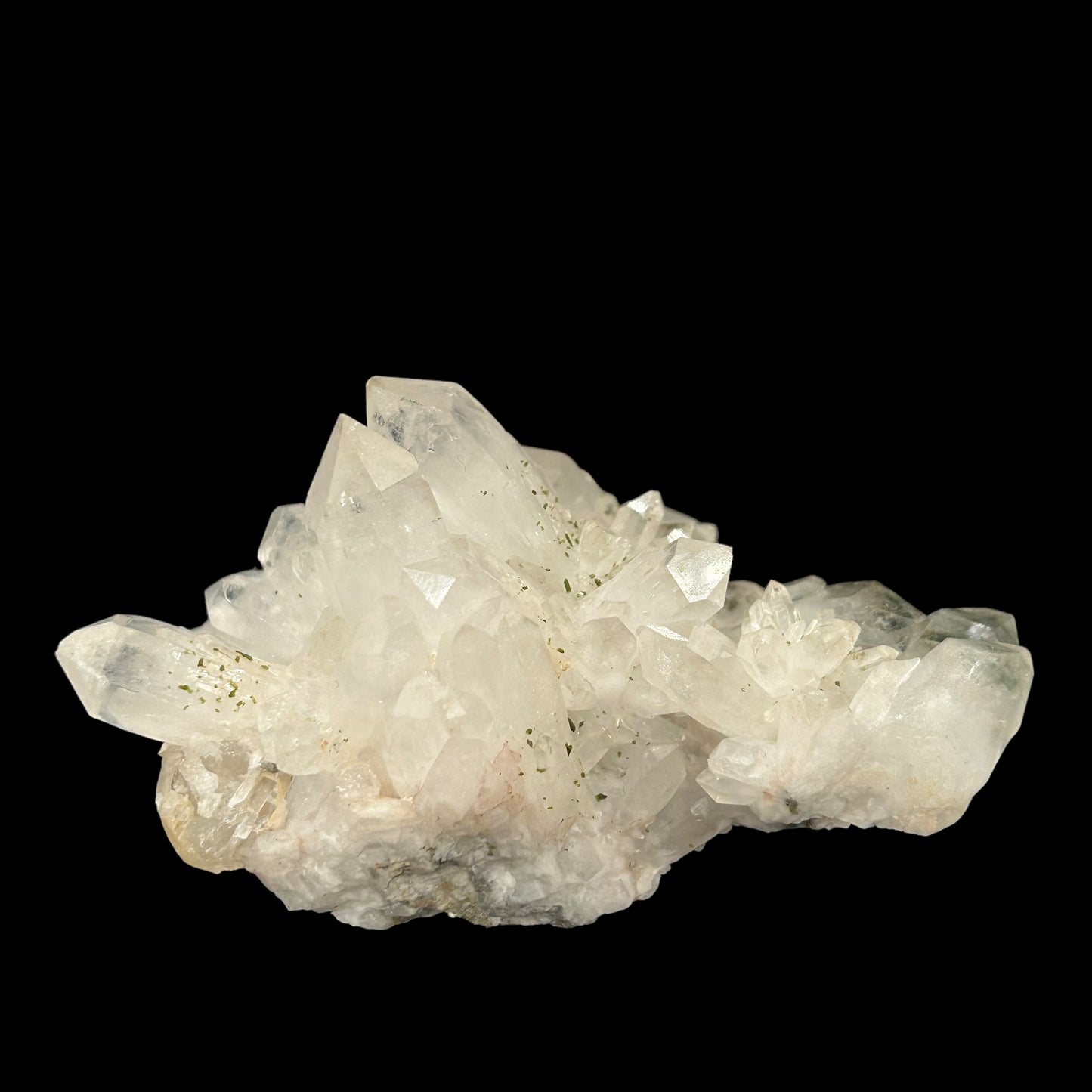 Pumpellyite & Quartz - Brandberg area, Namibia