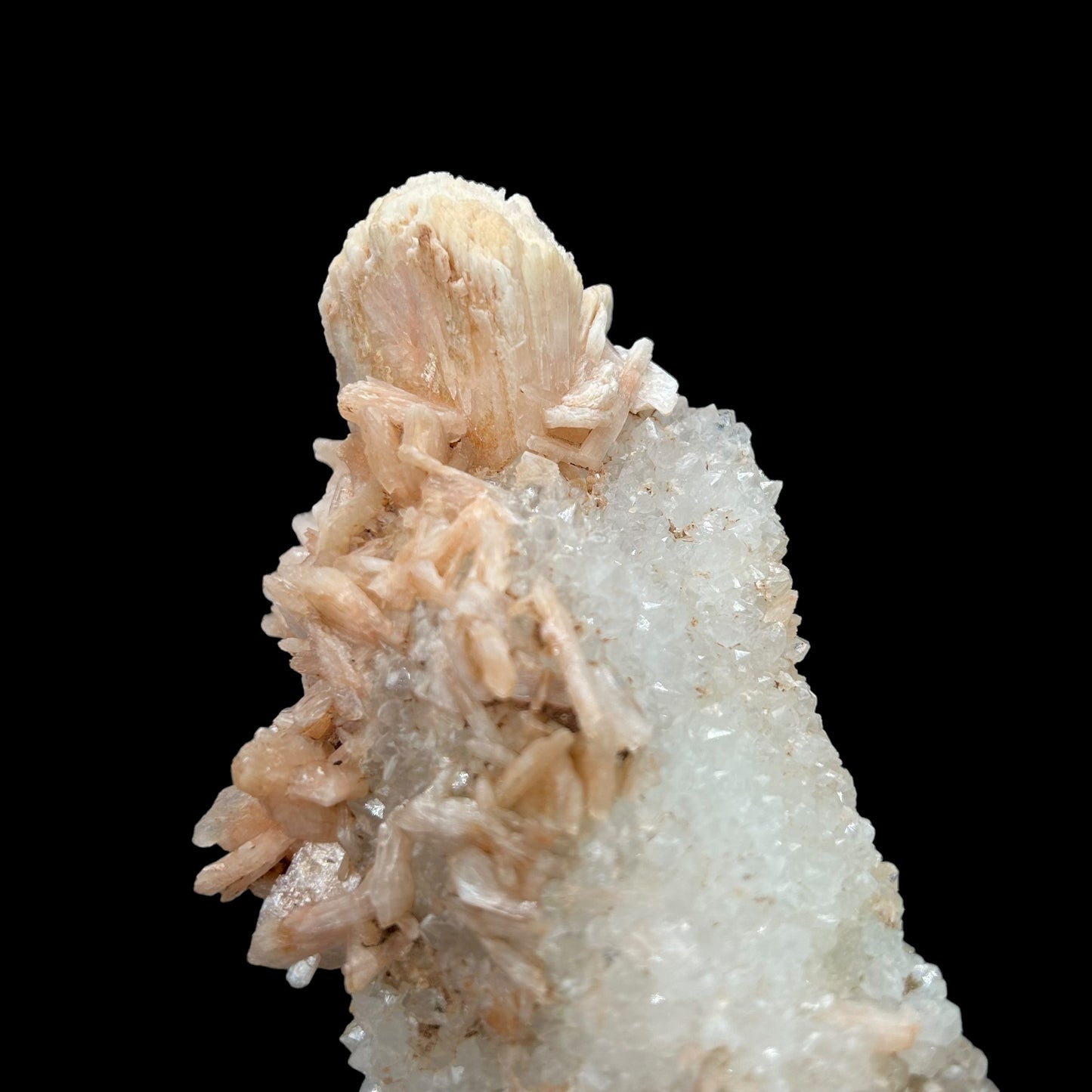 Stilbite, Quartz - Grootberg, Kunene, Namibia