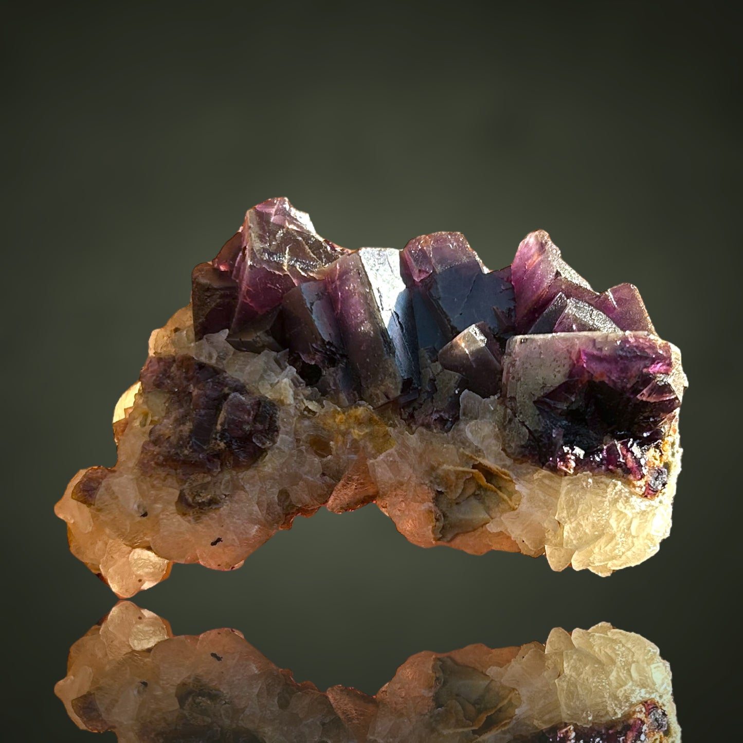 Fluorite, Calcite - Weisseck, Lungau