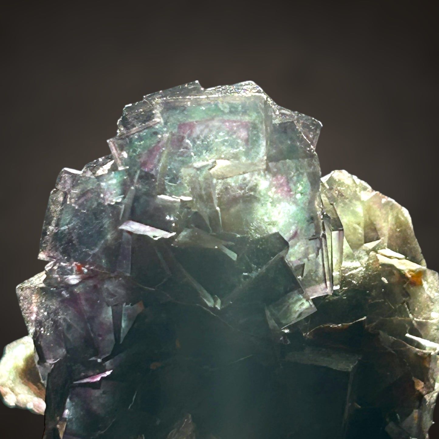 Phantom fluorite - Okorusu, Namibia