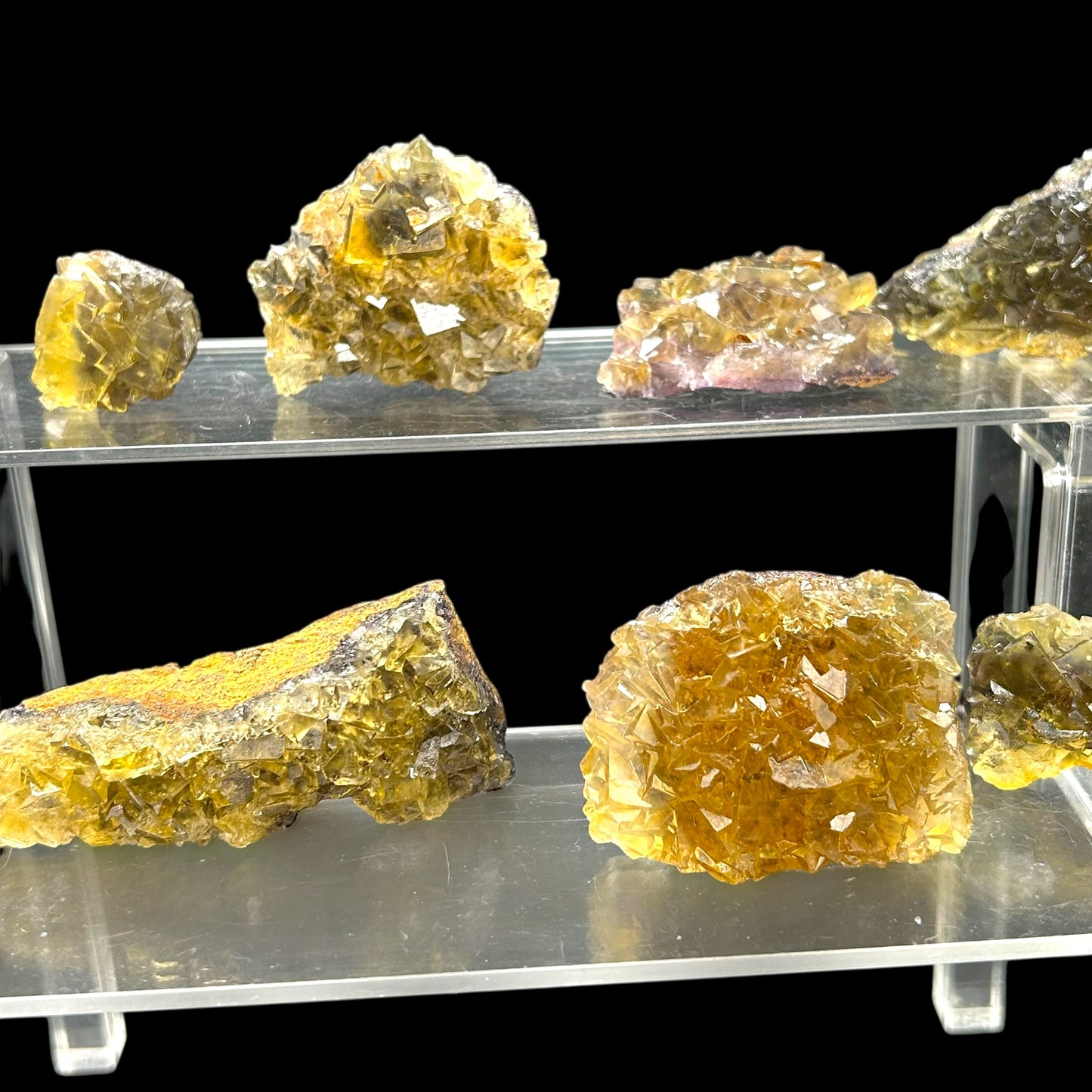 14x Fluorite - Okorusu, Namibia