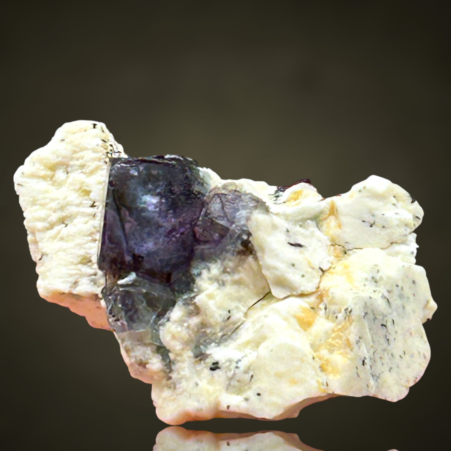 Fluorite, Feldspar - Erongo, Namibia