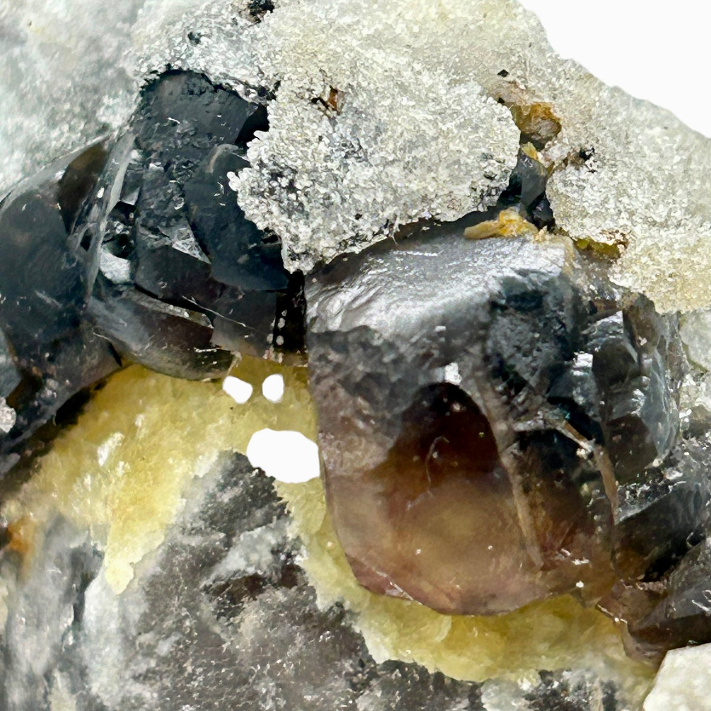 Hyalite, Fluorite, Quartz - Erongo