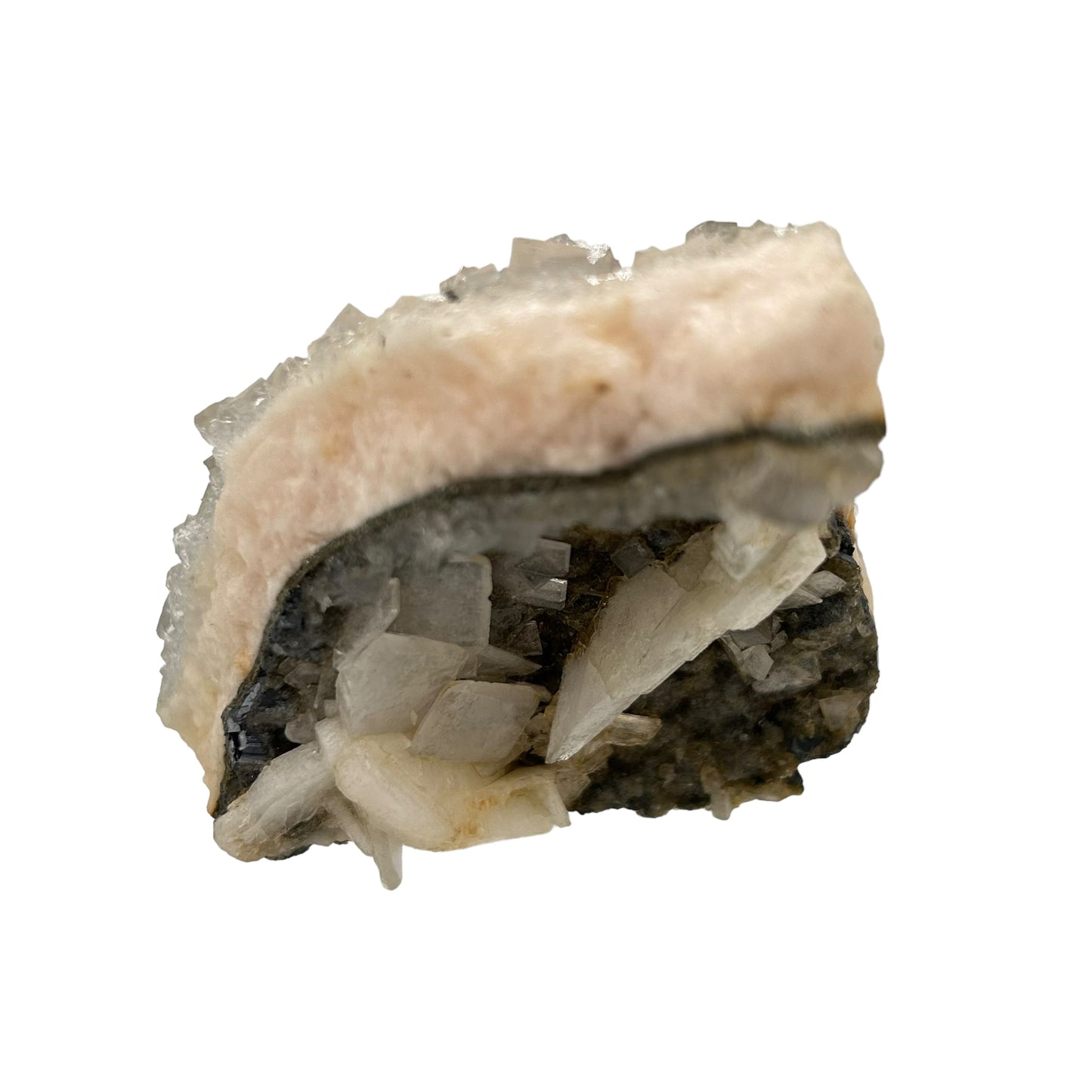 Fluorite, Baryte, Galena - Halsbrücke, Freiberg