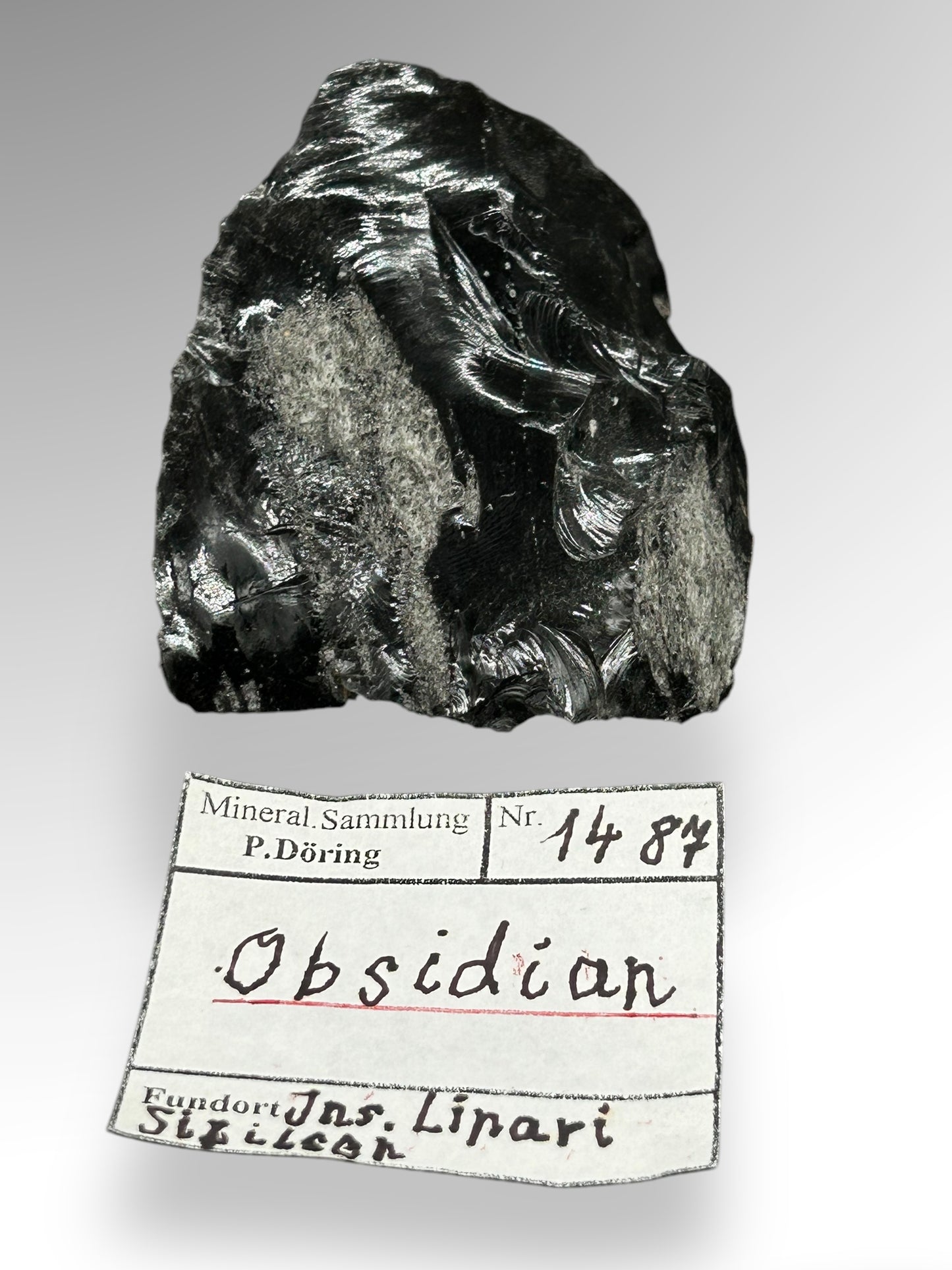 Obsidian - Sicily, Italy