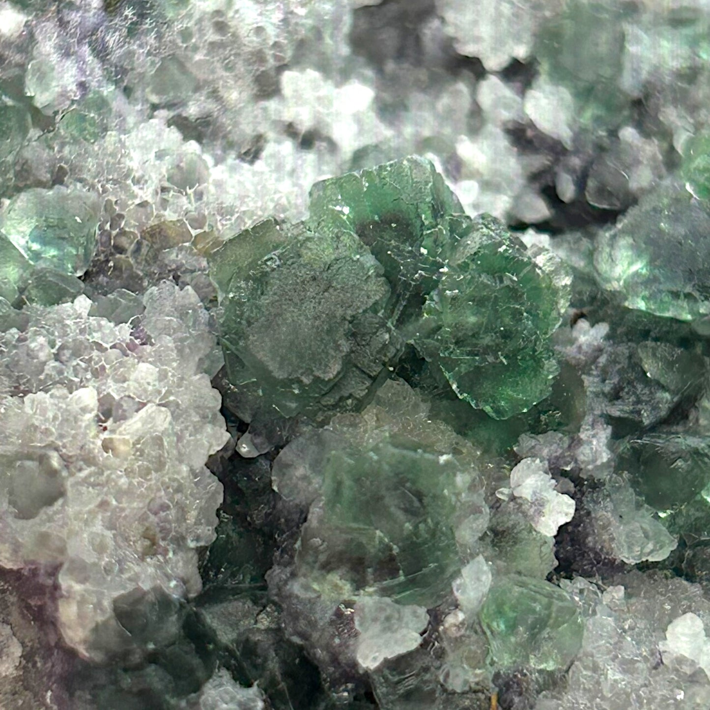 Fluorit/e & Baryt/e & Pyrit/e - Okorusu, Namibia