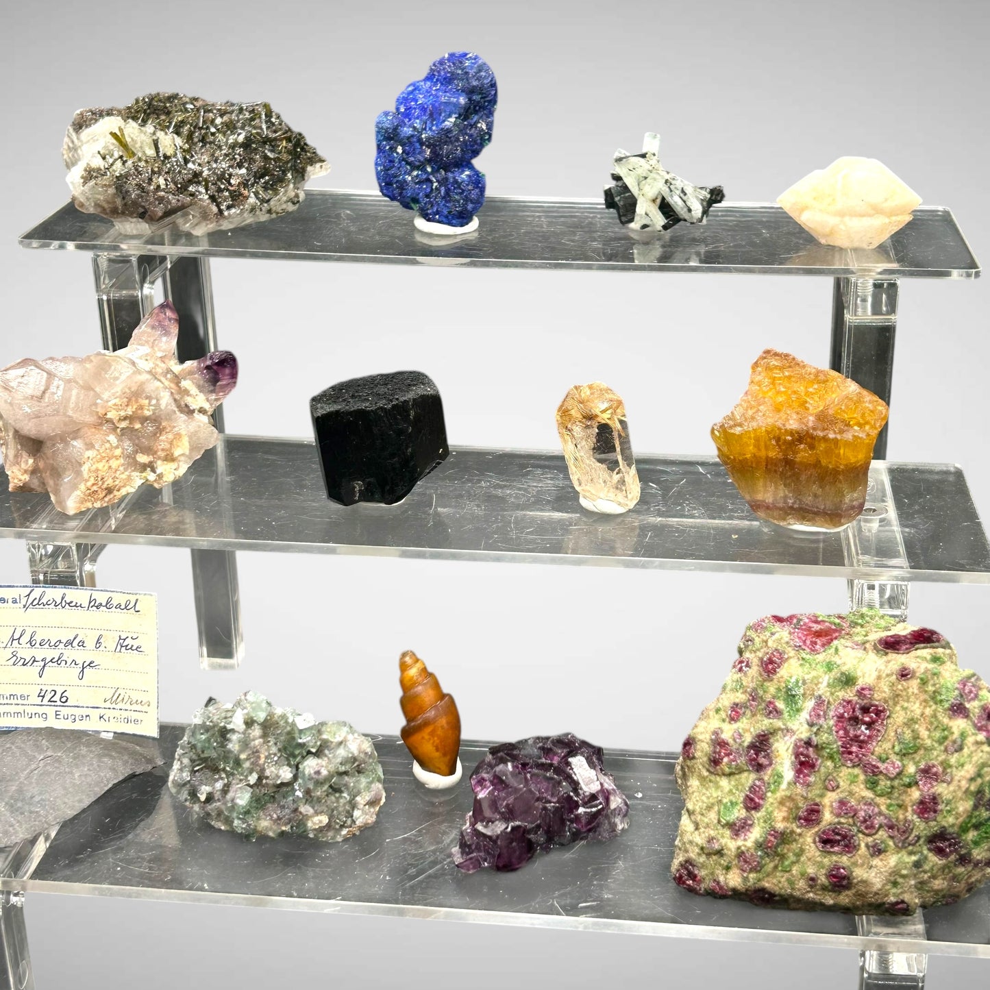Mineral collection worldwide