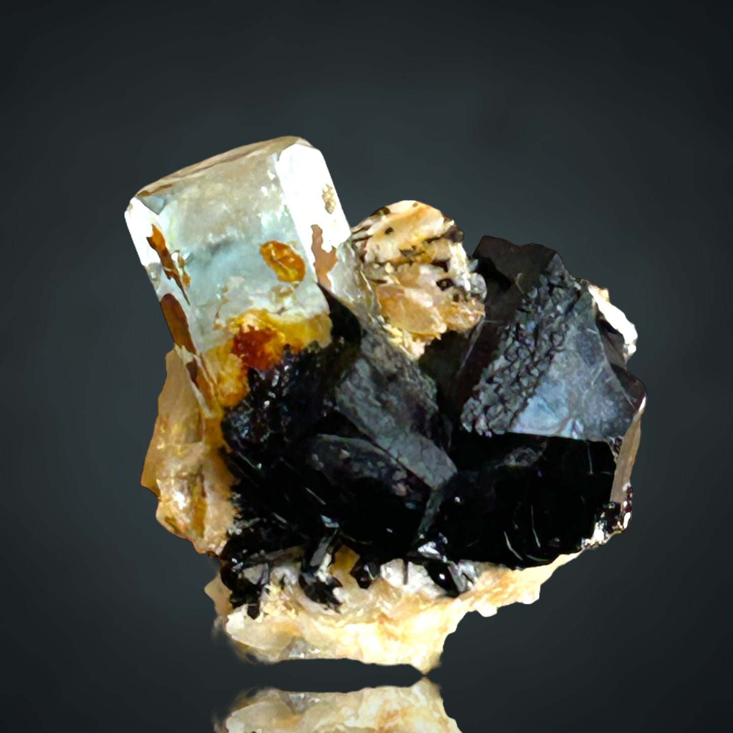 Aquamarin/e, Schorl Turmaline - Erongo, Namibia