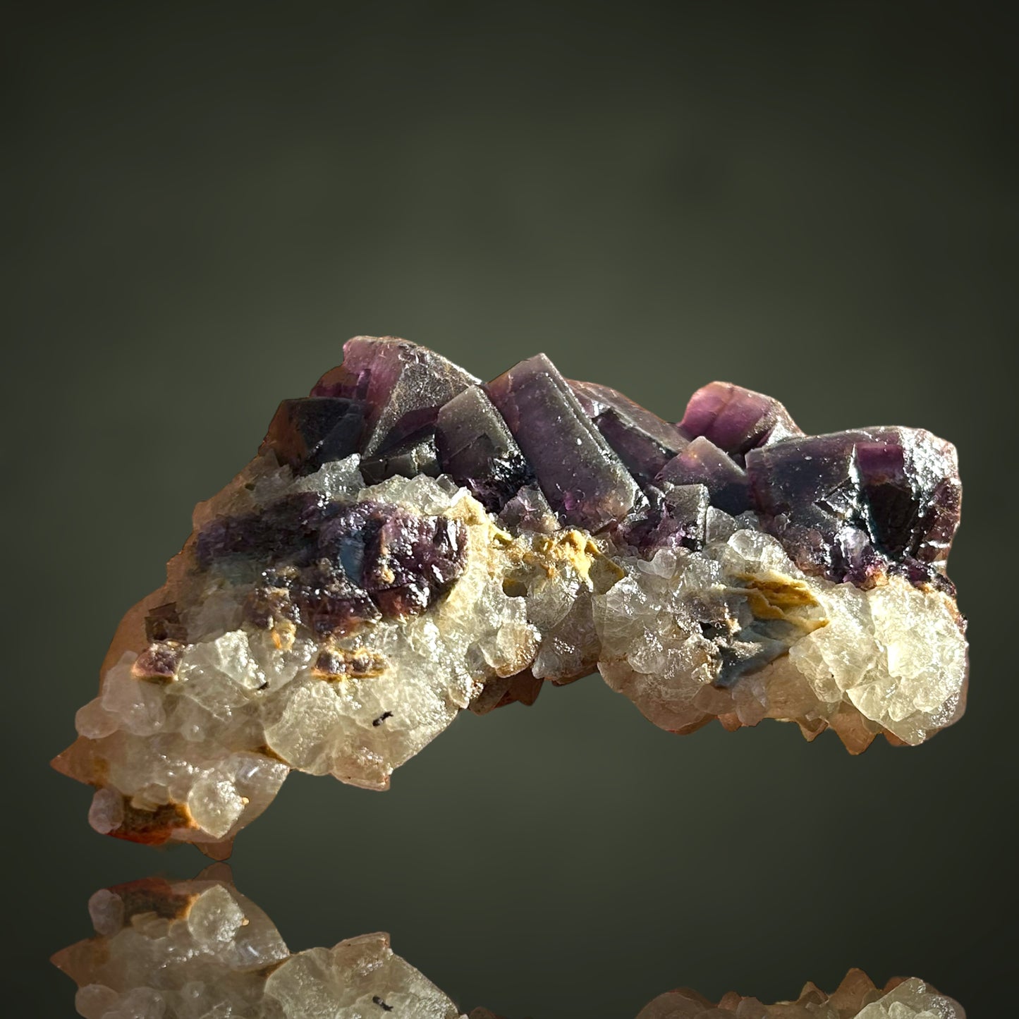 Fluorite, Calcite - Weisseck, Lungau