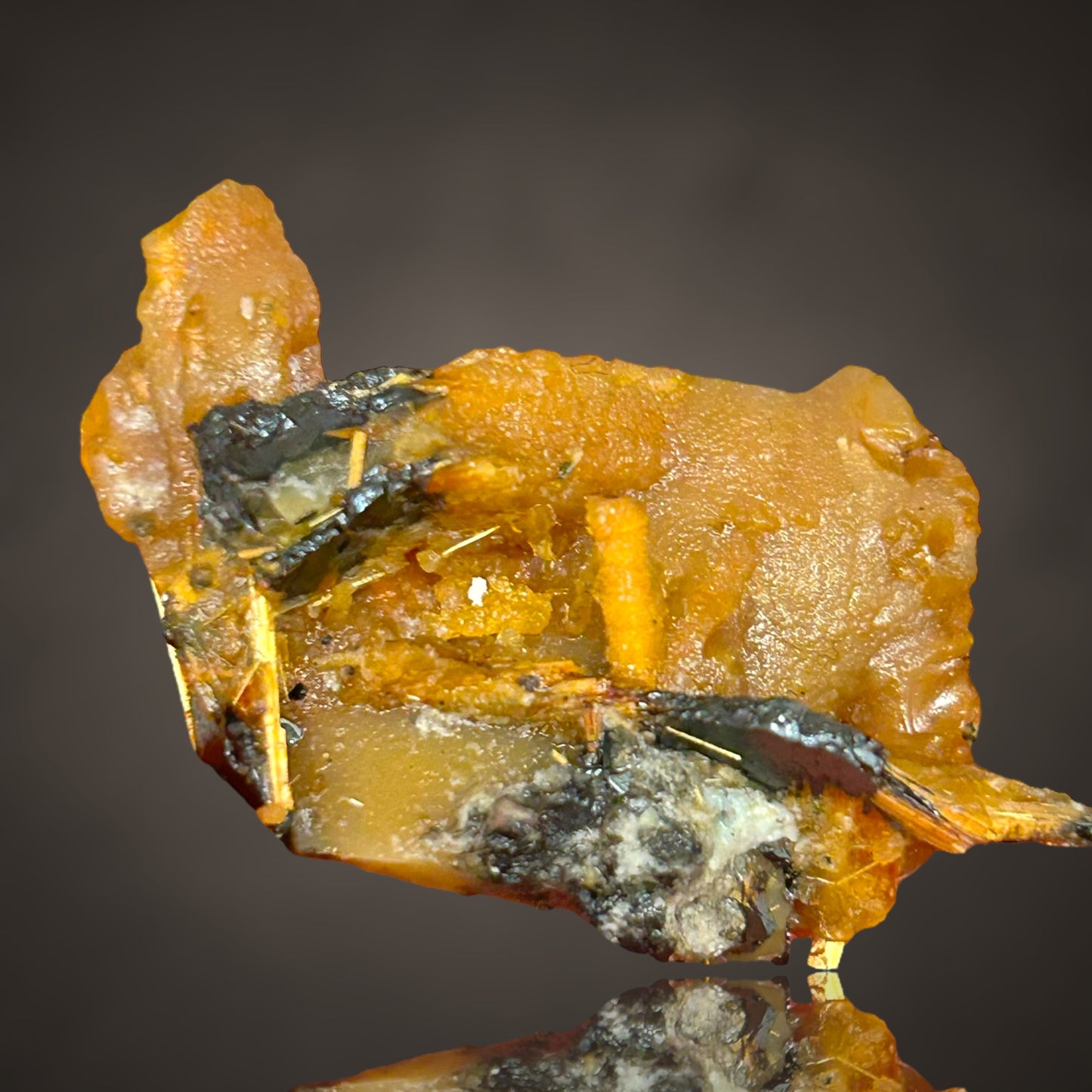 Rutile, Opal, Hematite - Novo Horizonte, Brazil