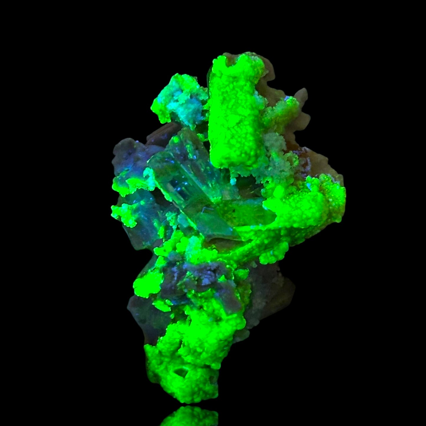 Hyalite, Aquamarine, Orthoclase - Erongo, Namibia