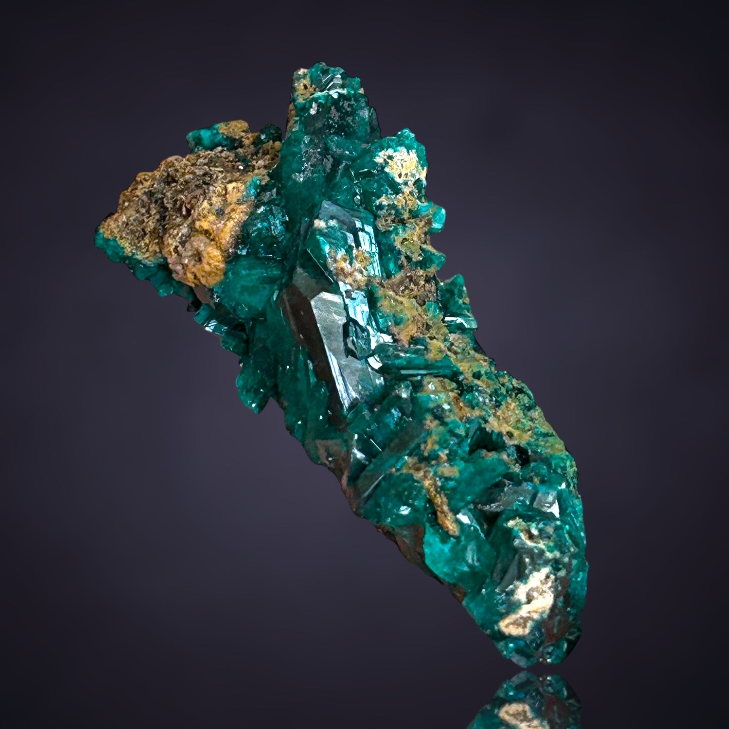 Dioptase - Tsumeb, Namibia