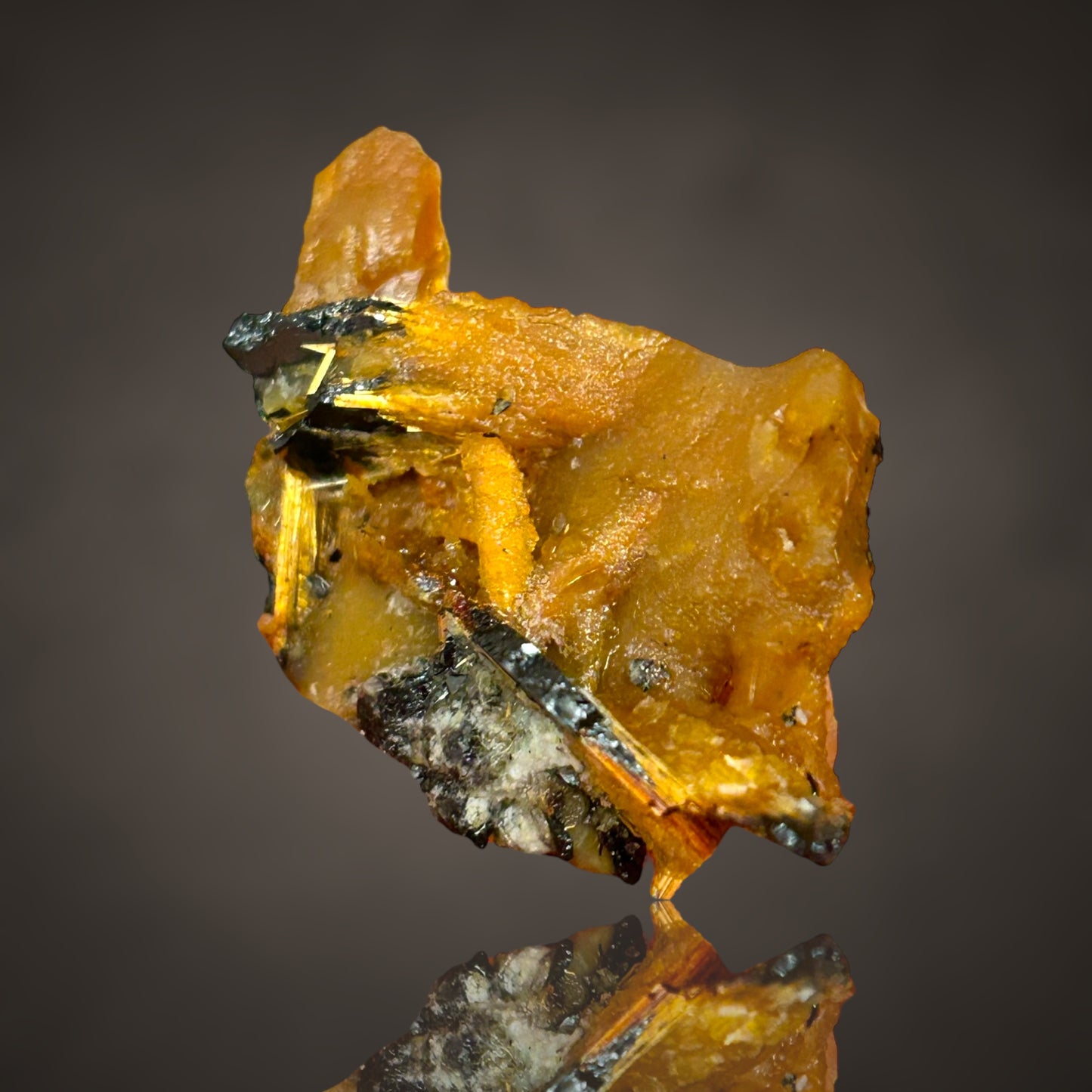 Rutile, Opal, Hematite - Novo Horizonte, Brazil