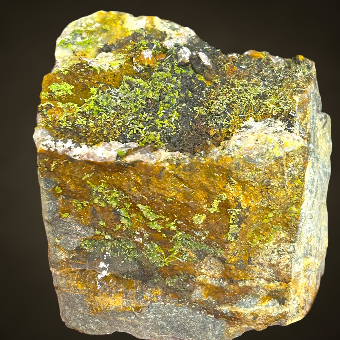 Pyromorphit - Grube Katzenpfad, Rheinland-Pfalz, Deutschland