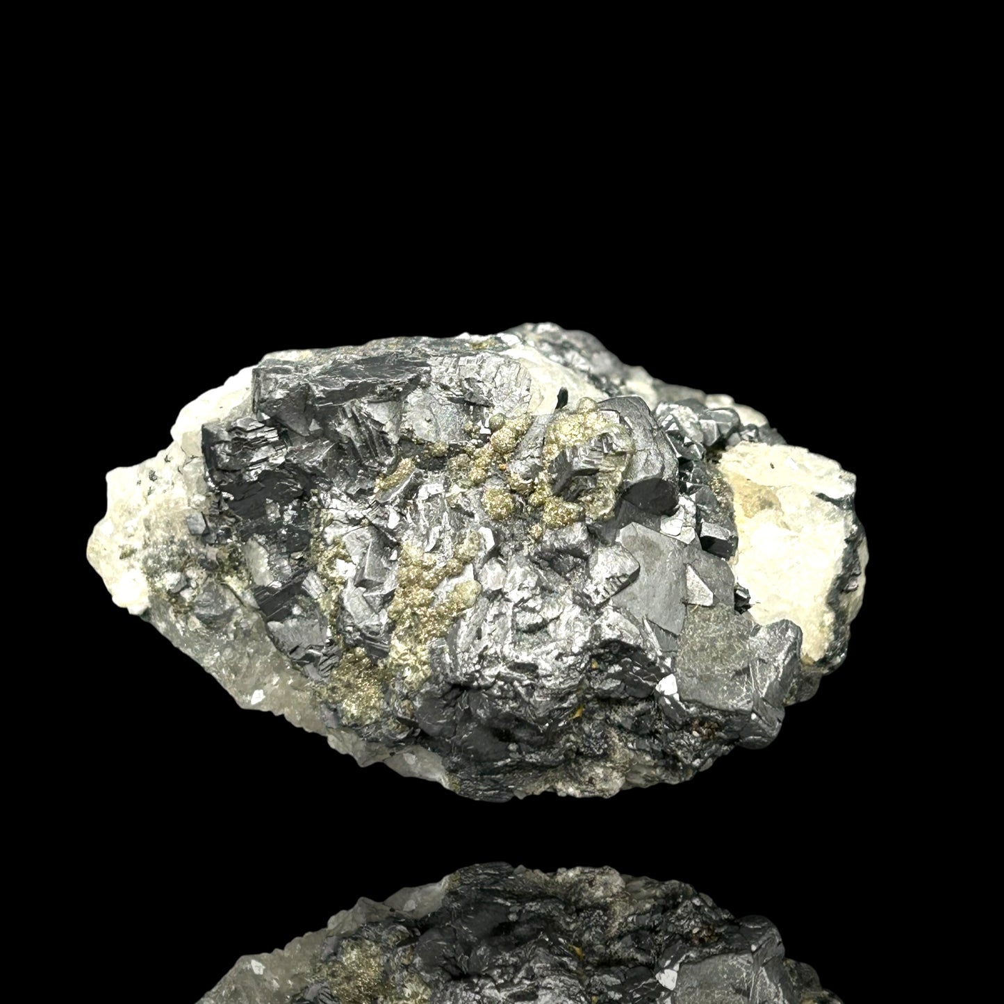 Galena, Pyrite, Quartz - Bad Grund, Harz mts.