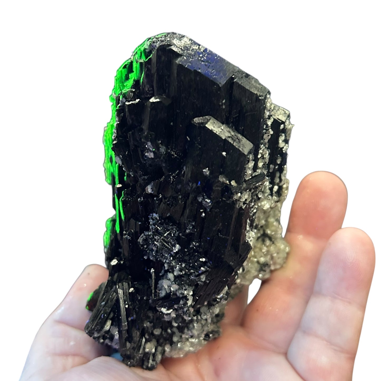 Tourmaline, Hyalite, Lepidolite - Erongo, Namibia