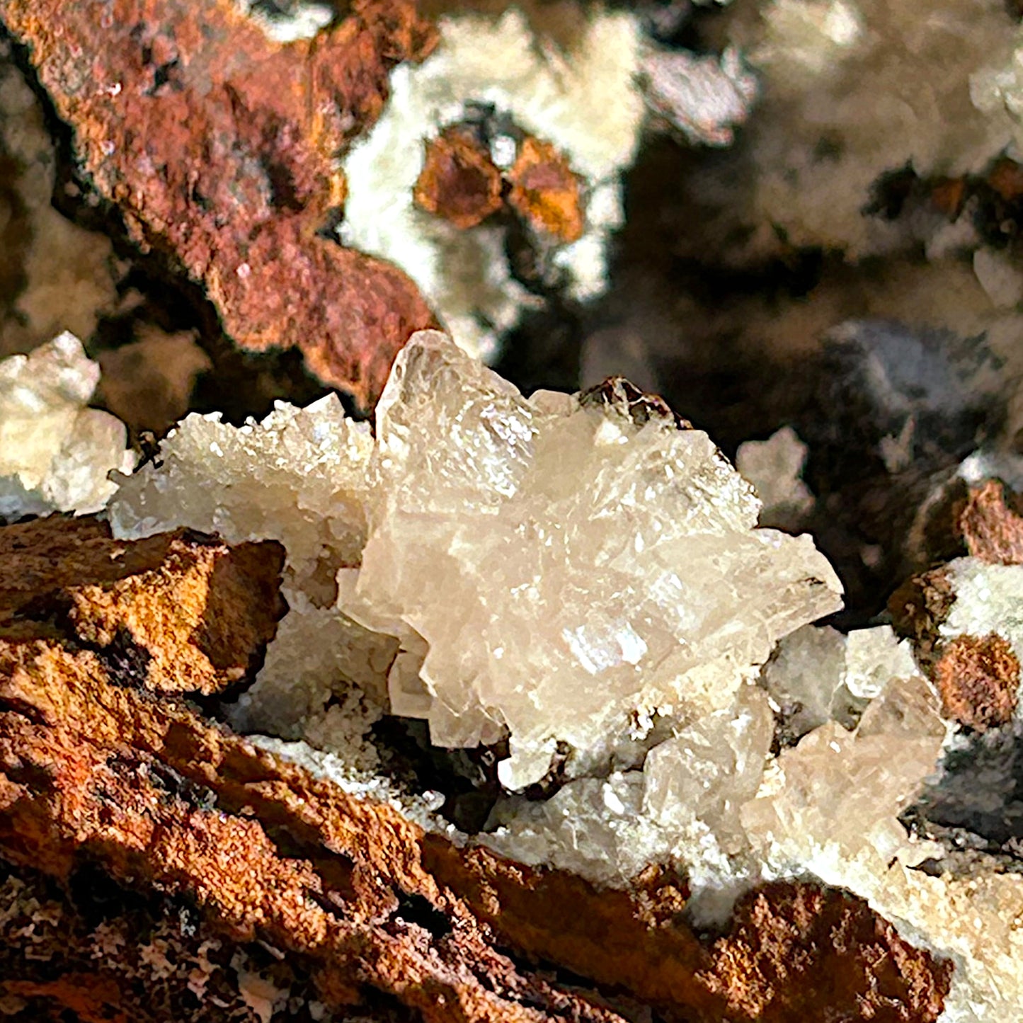 Hydrozinkit – Ojuela Mine, Mexiko