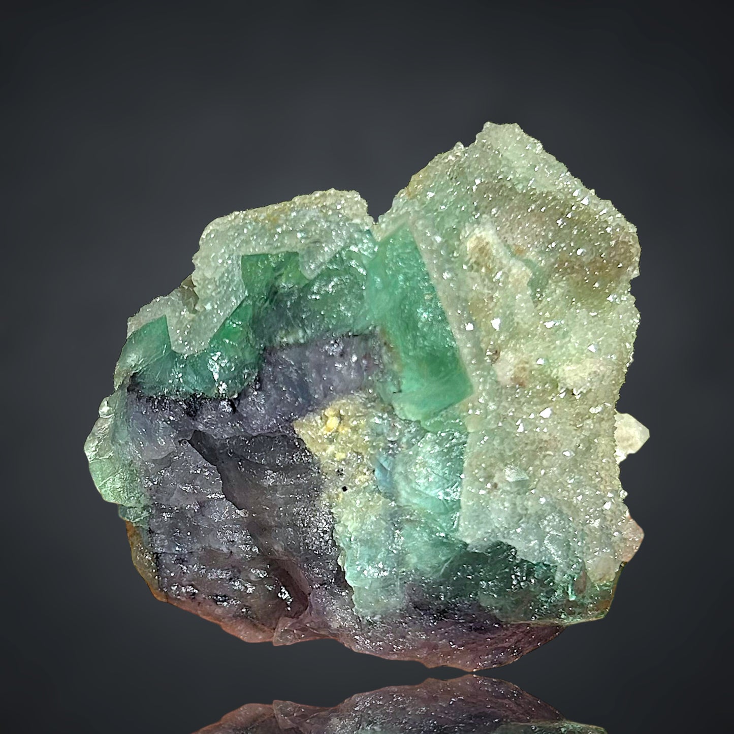 Fluorite, Quartz - Riemvasmaak, RSA