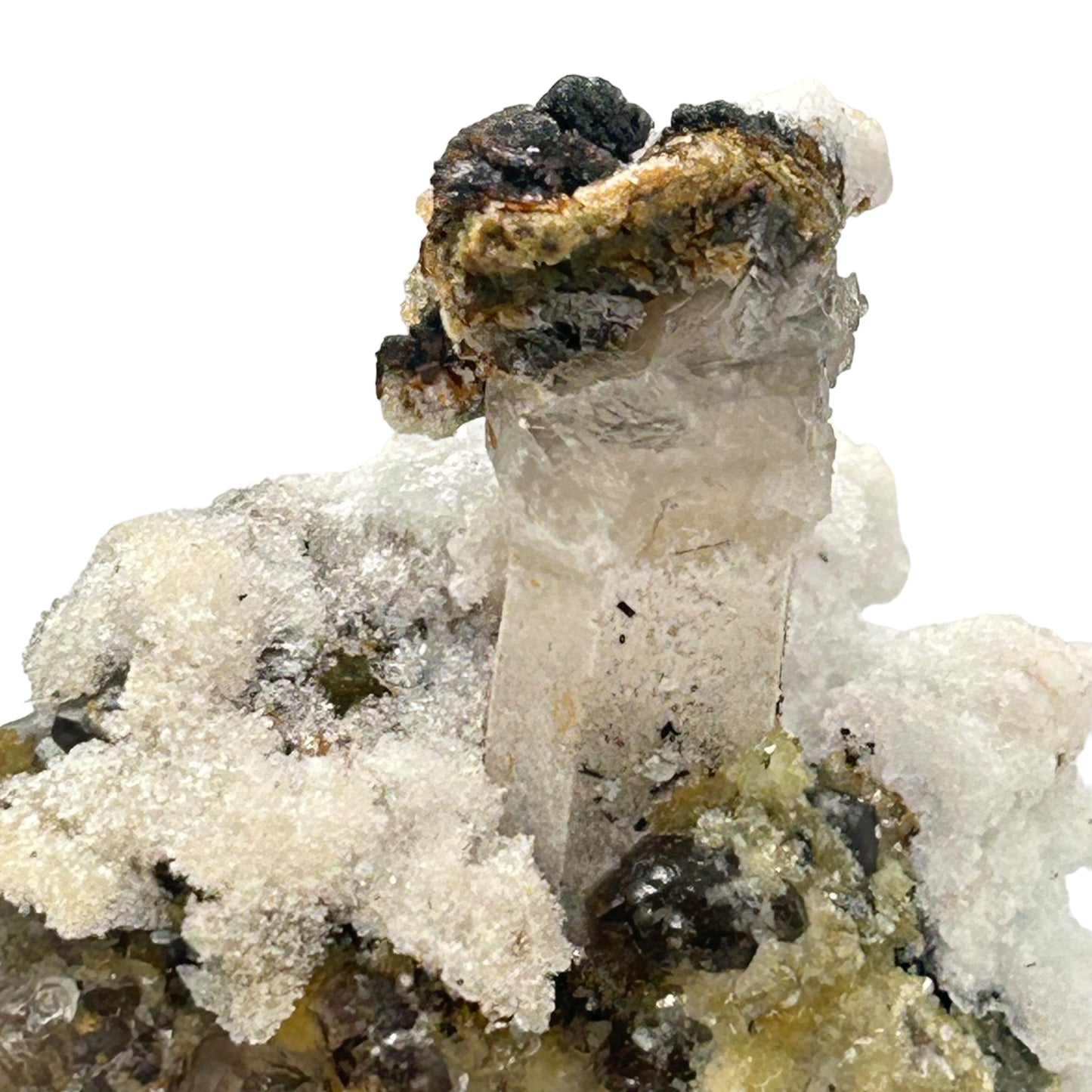 Hyalite, Fluorite, Quartz - Erongo