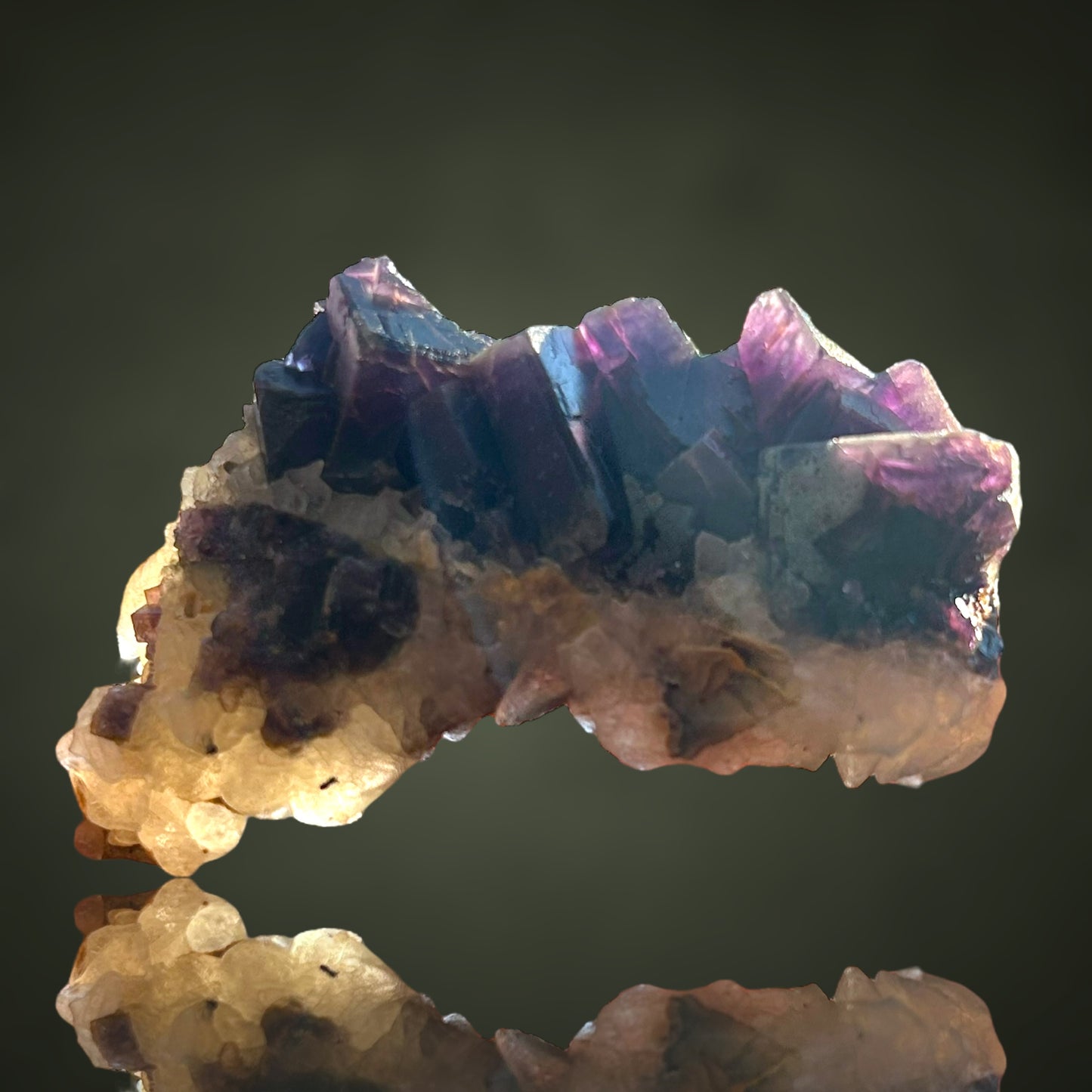 Fluorite, Calcite - Weisseck, Lungau