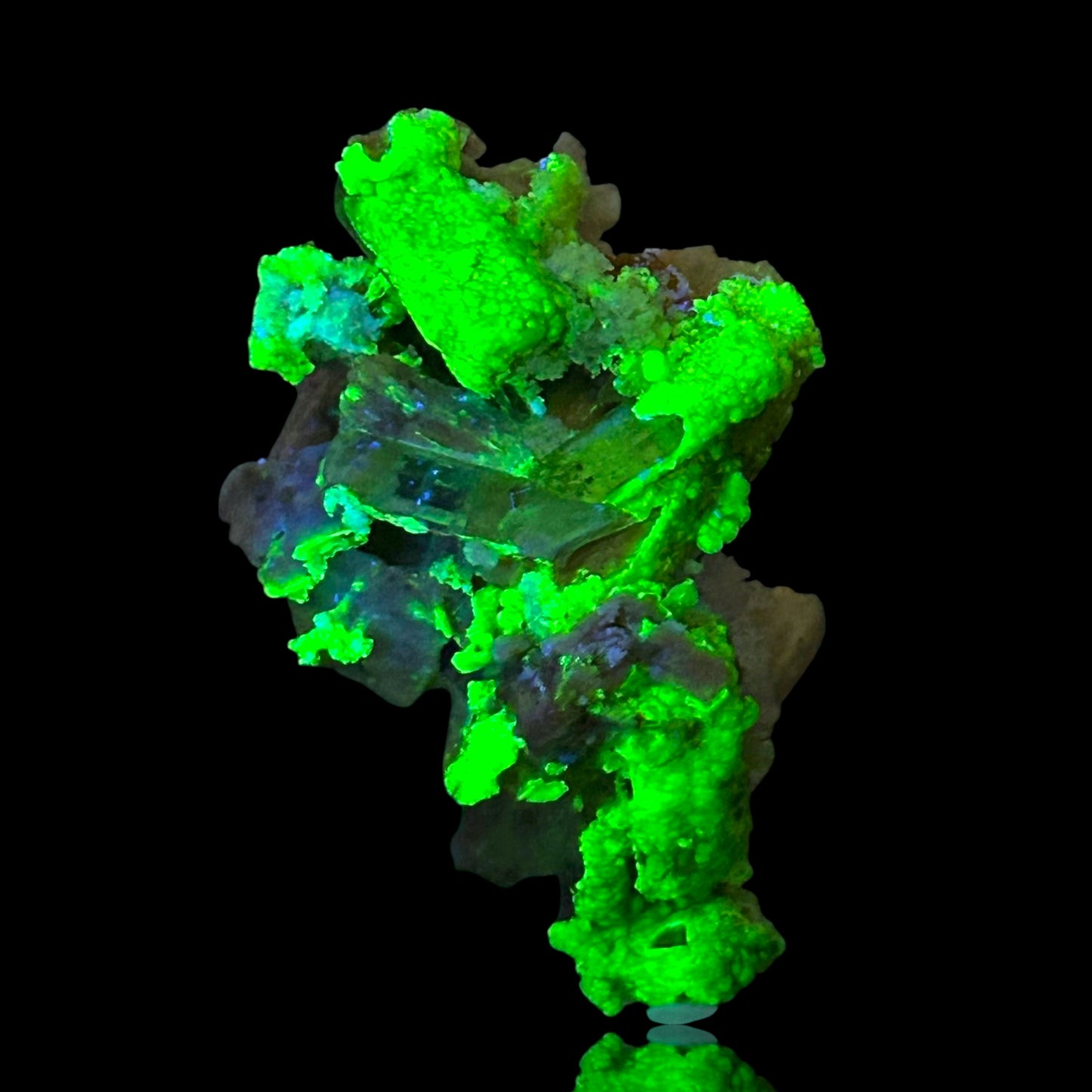 Hyalite, Aquamarine, Orthoclase - Erongo, Namibia