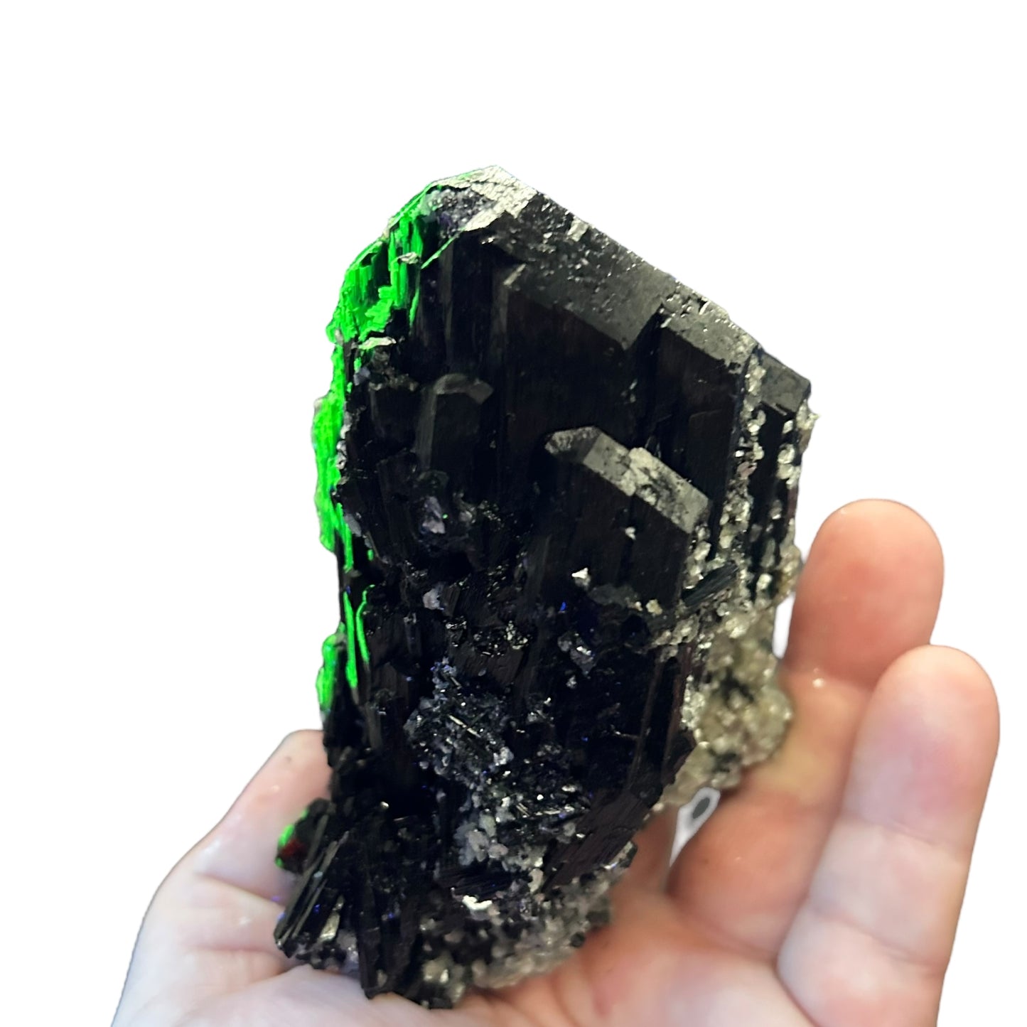 Tourmaline, Hyalite, Lepidolite - Erongo, Namibia