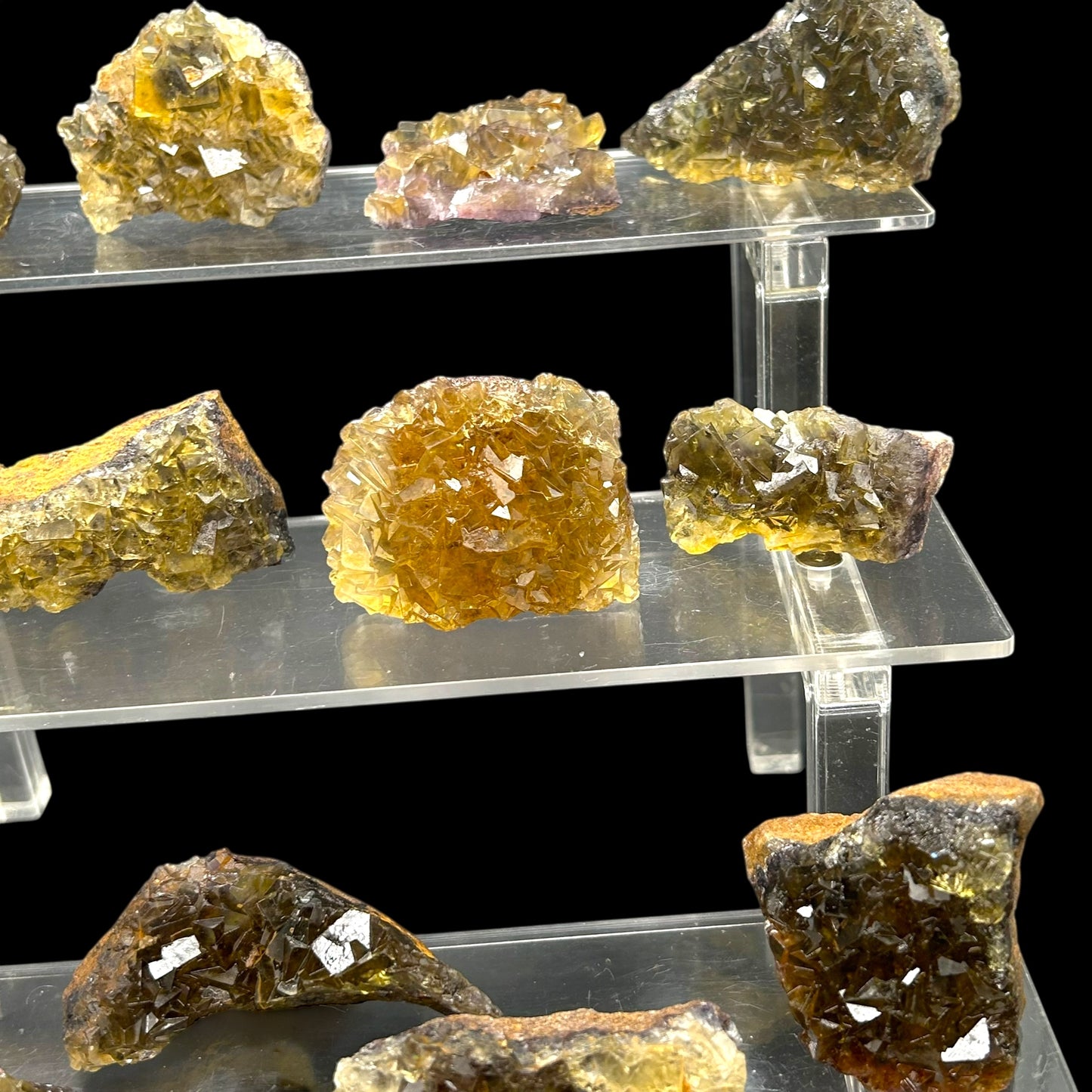 14x Fluorite - Okorusu, Namibia